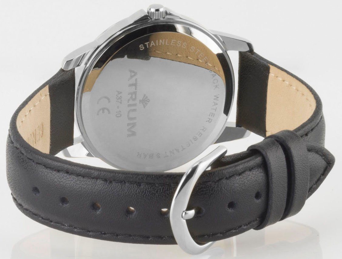 Atrium Kwartshorloge Horloge, dameshorloge, leren band
