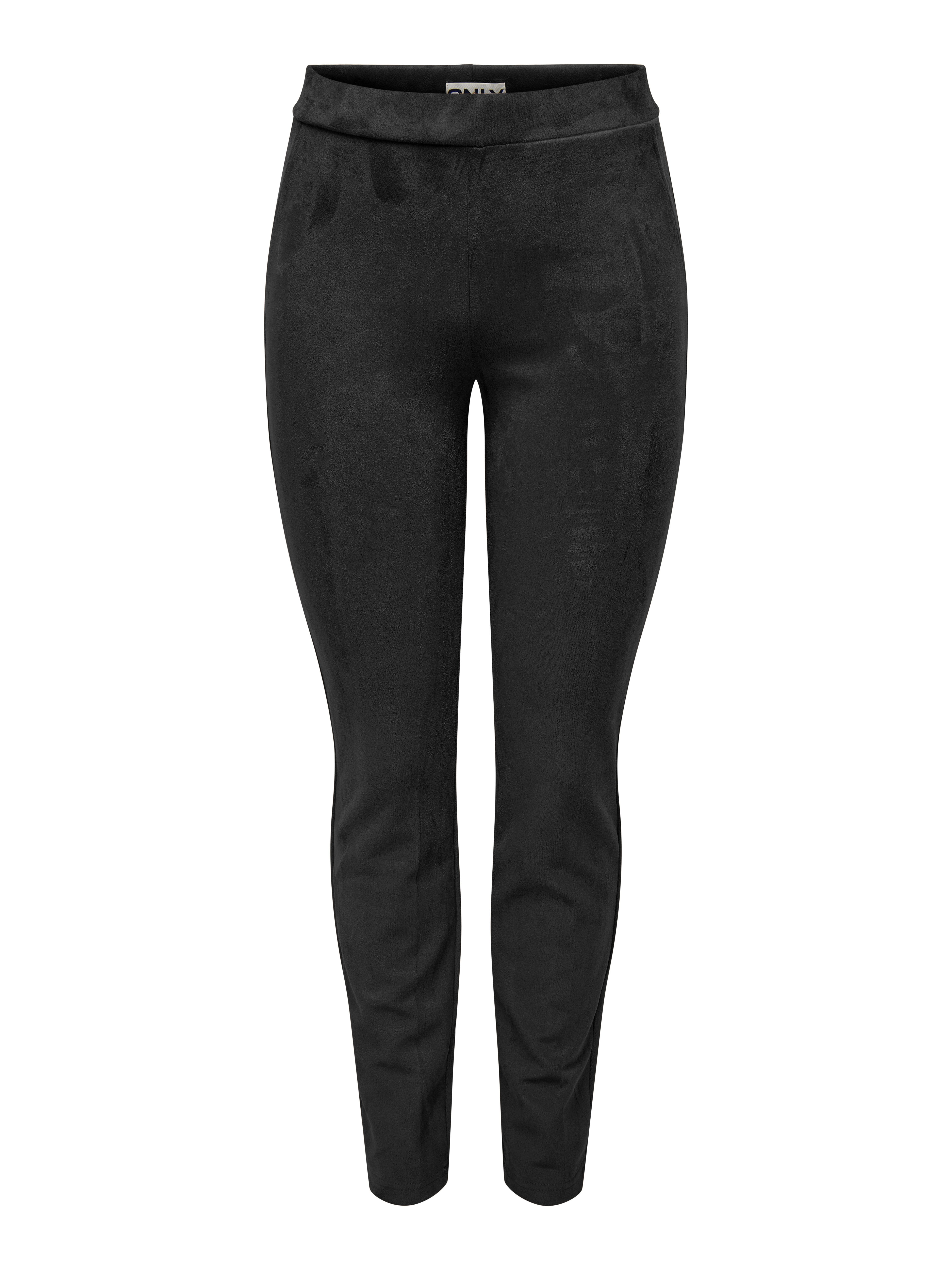 Only Jeggings ONLANGALINE HW FAUX SUEDE LEGGING CC PNT