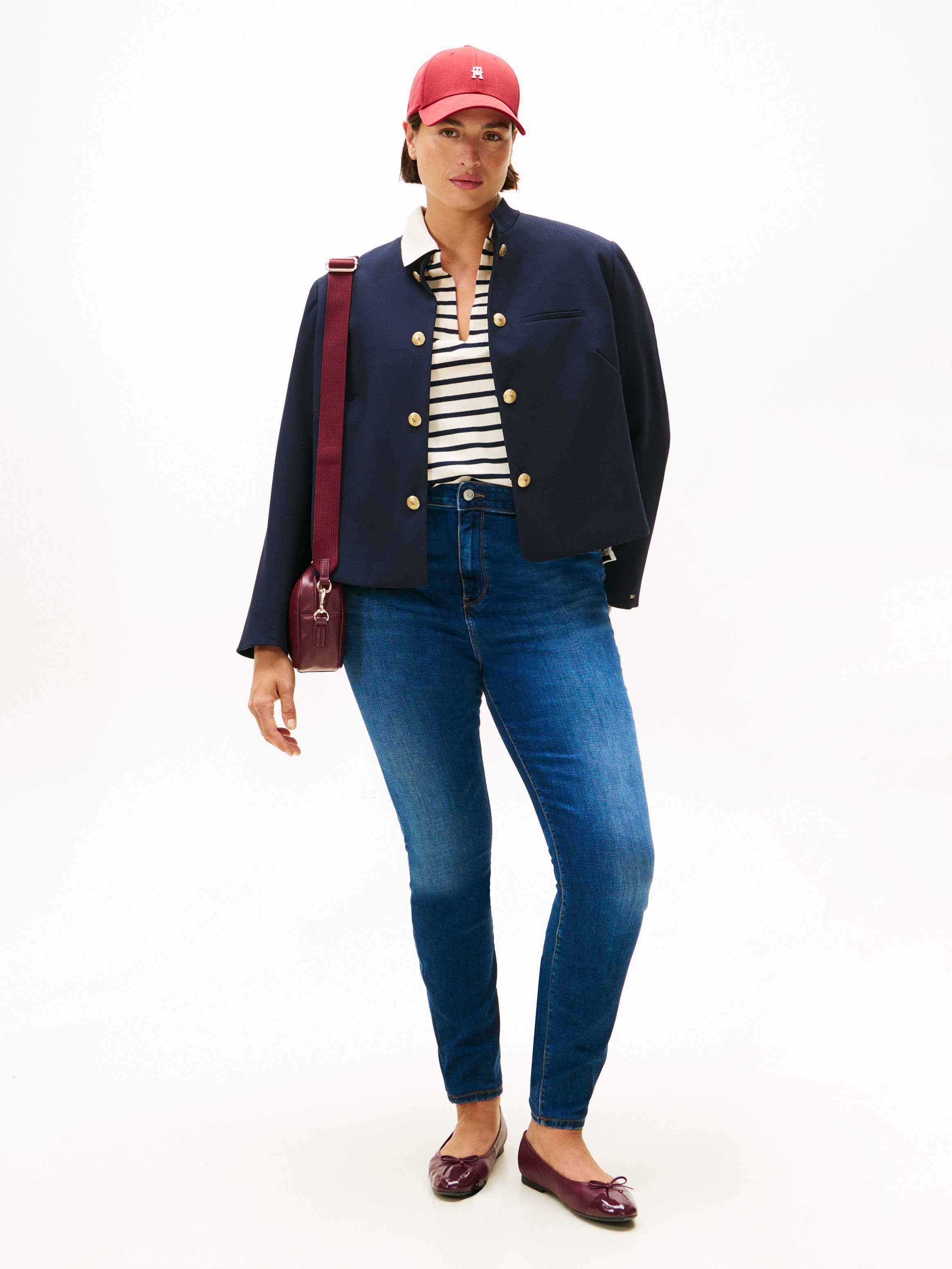 Tommy Hilfiger Curve Skinny fit jeans CRV DNM BLACK HARLEM U SKINNY HW