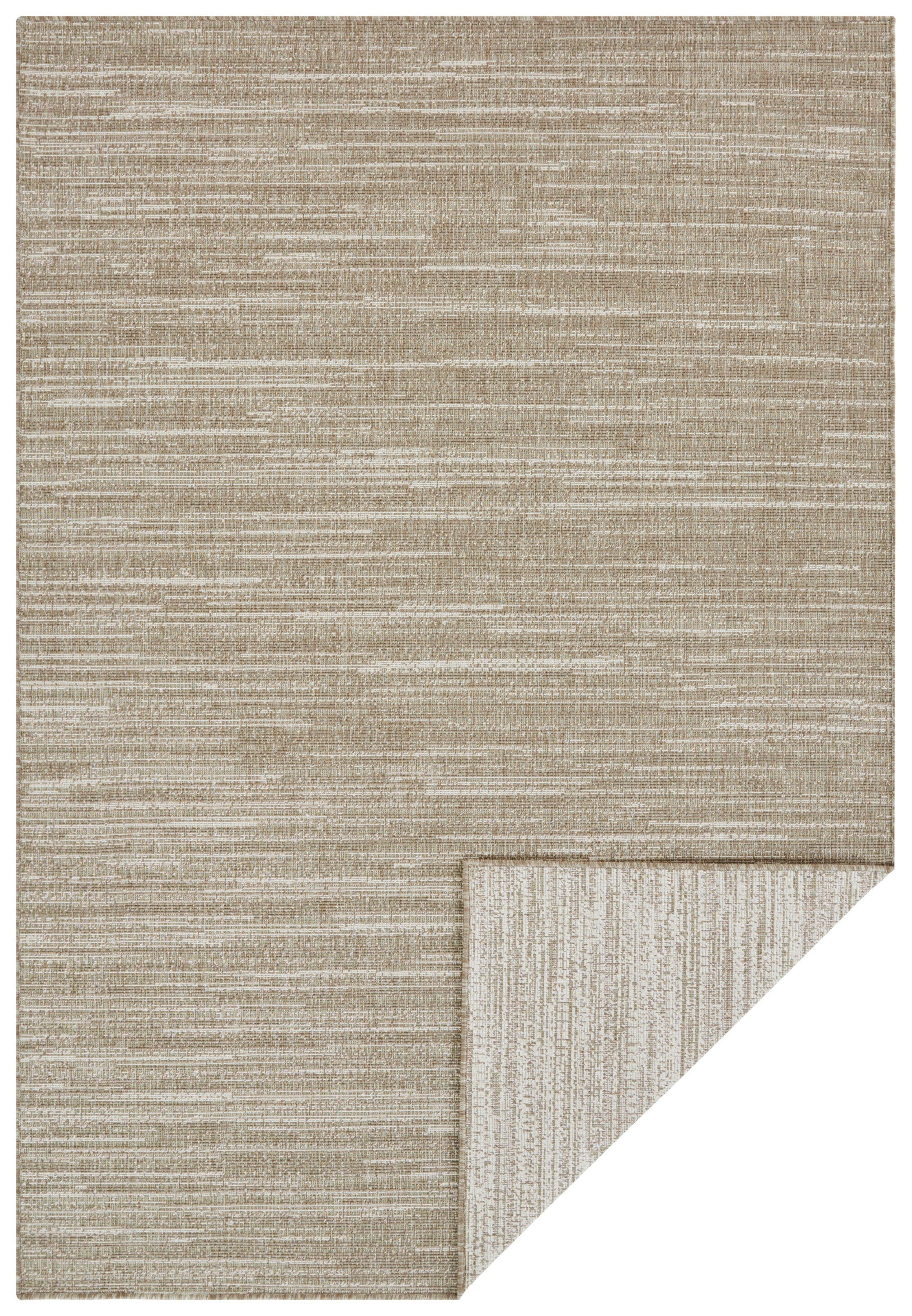ELLE DECORATION Vloerkleed Mèlange tweezijdig tapijt Vlakweefsel, In-& Outdoor, Modern, tweezijdig, balkon, woonkamer
