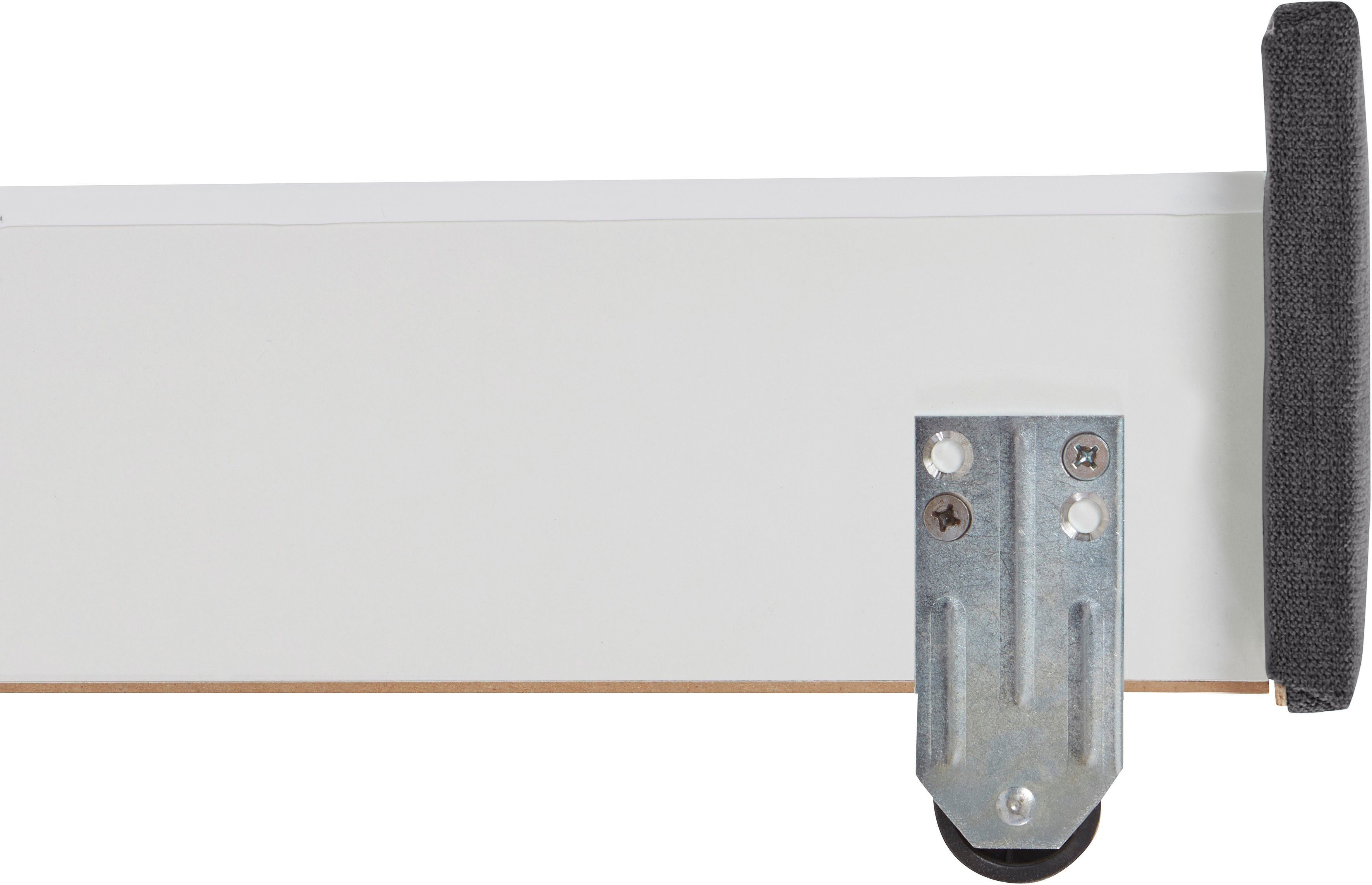 INOSIGN Boxspring Luan Laden, ledverlichting en topmatras, in breedte 120 cm en 180 cm
