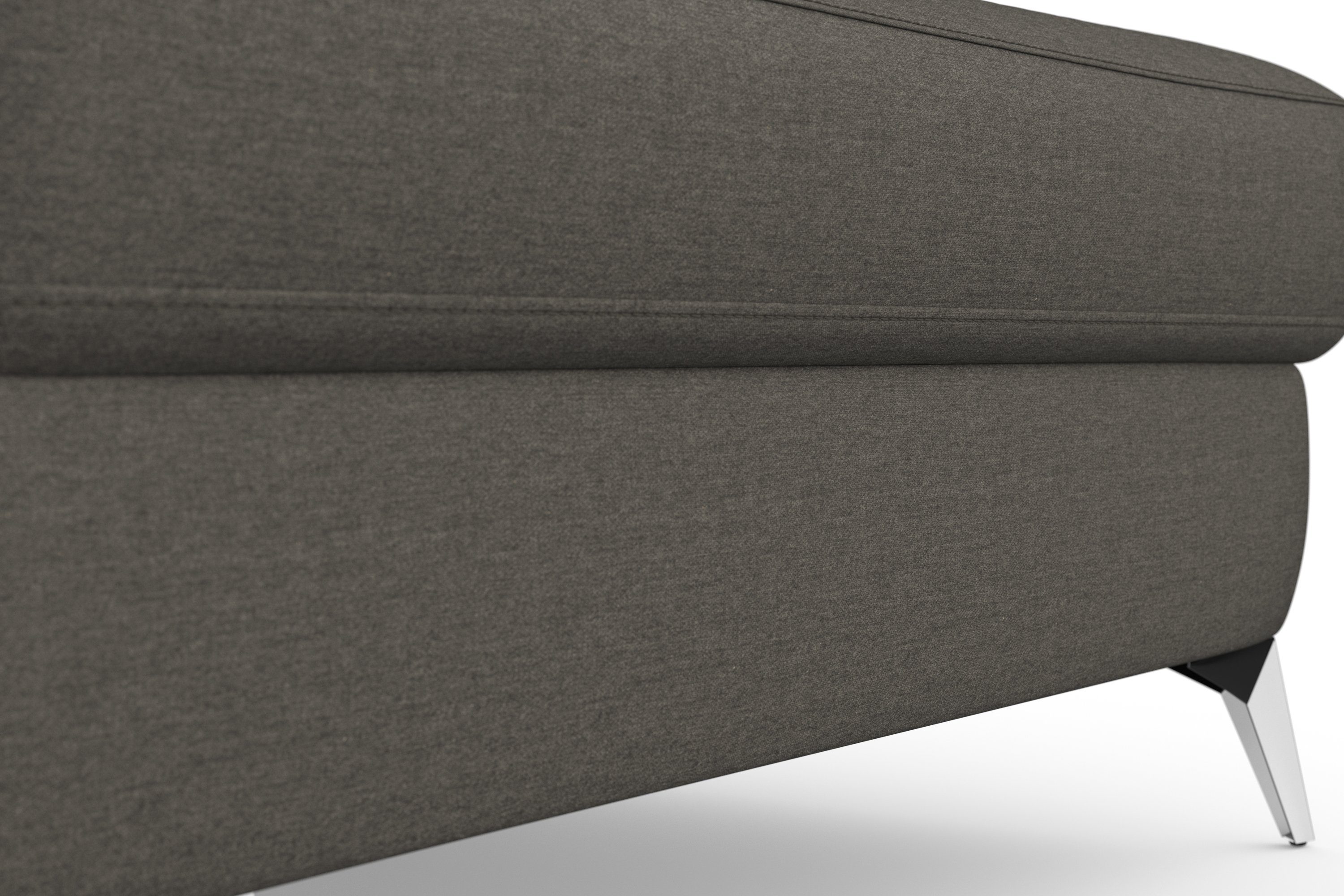 sit&more Zithoek Padua U-model inclusief zitdiepteverstelling, armleuning en binnenvering