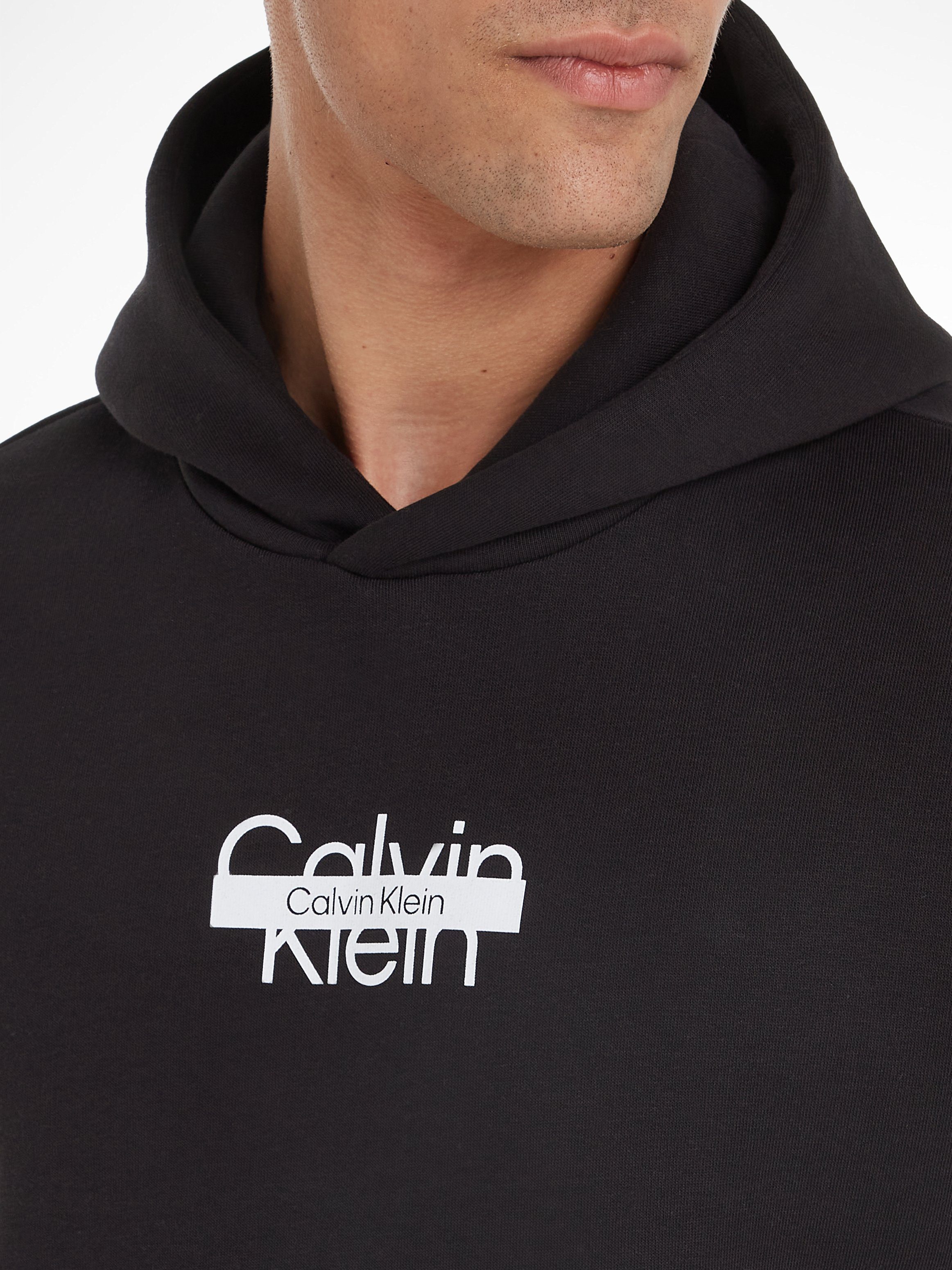 Calvin Klein Hoodie CUT THROUGH LOGO HOODIE