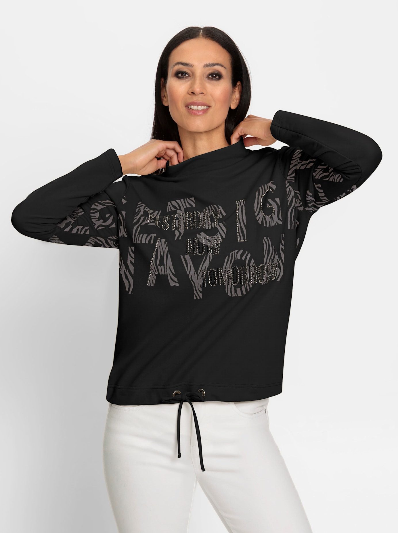 heine Shirt met staande kraag Shirt (1-delig)