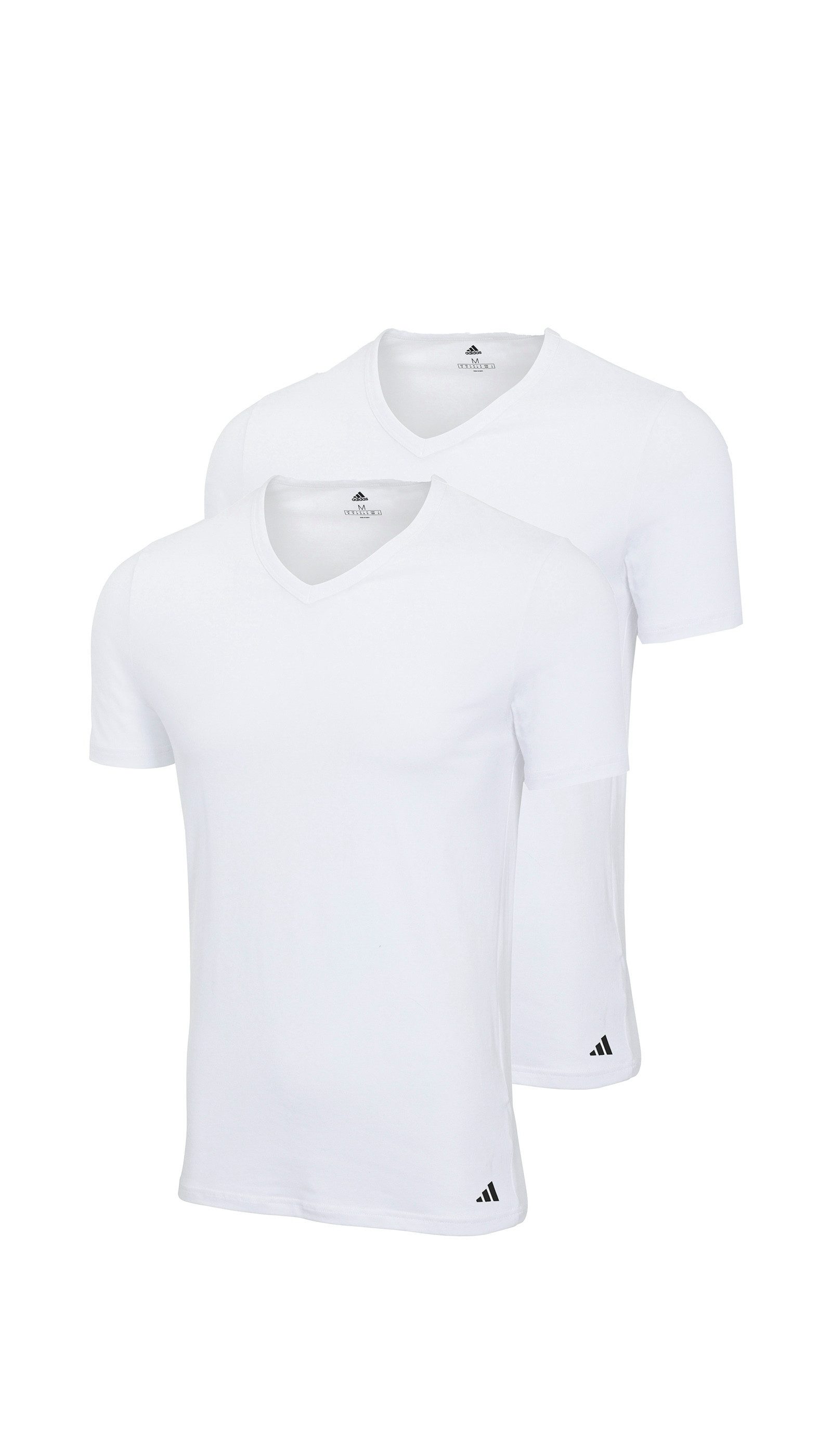 adidas Sportswear T-shirt Active Flex Cotton (Set van 2) heren t-shirts maat S wit