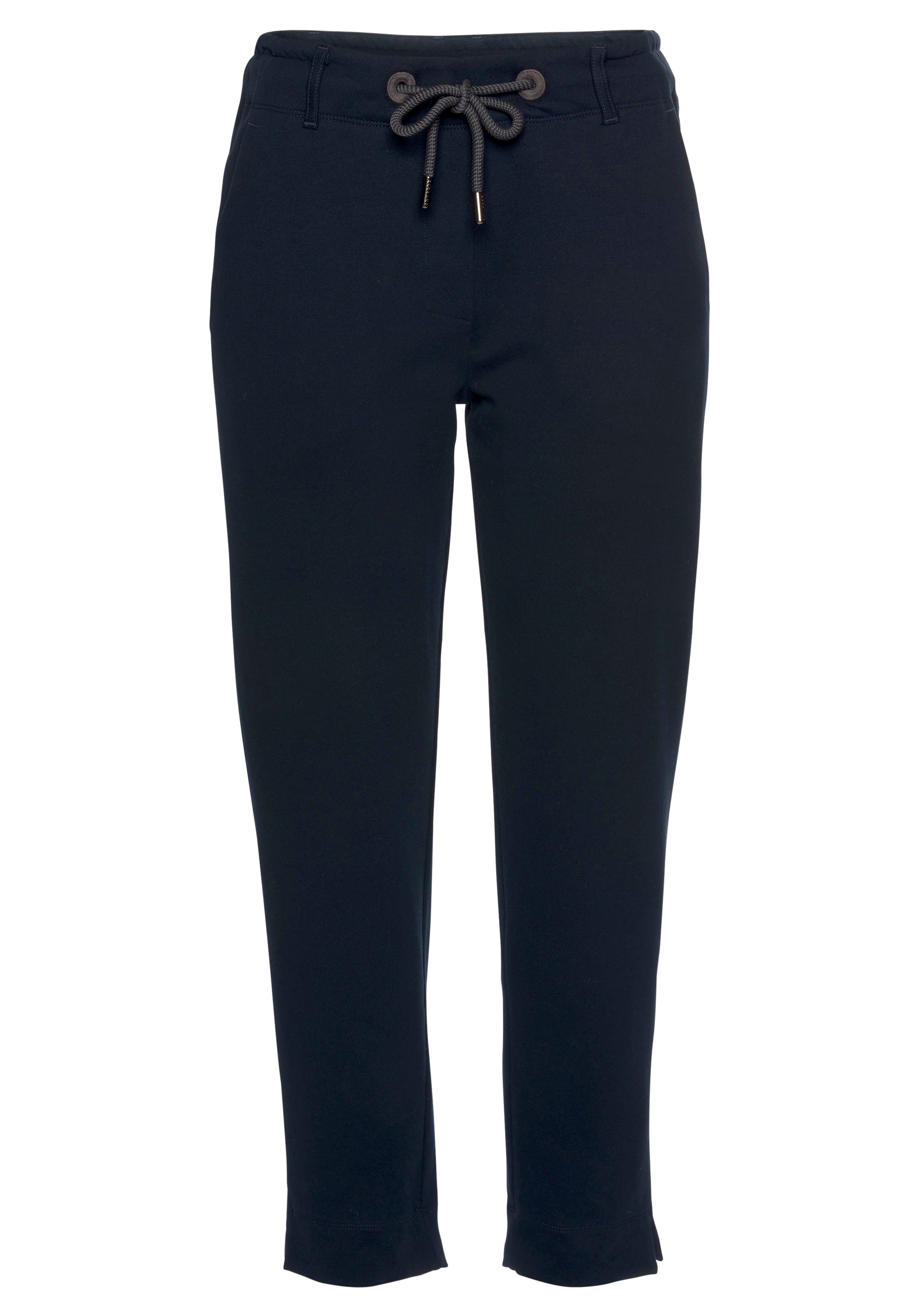 Elbsand 7/8-broek Ivalo van sweatstof, joggingbroek, loungebroek, casual look