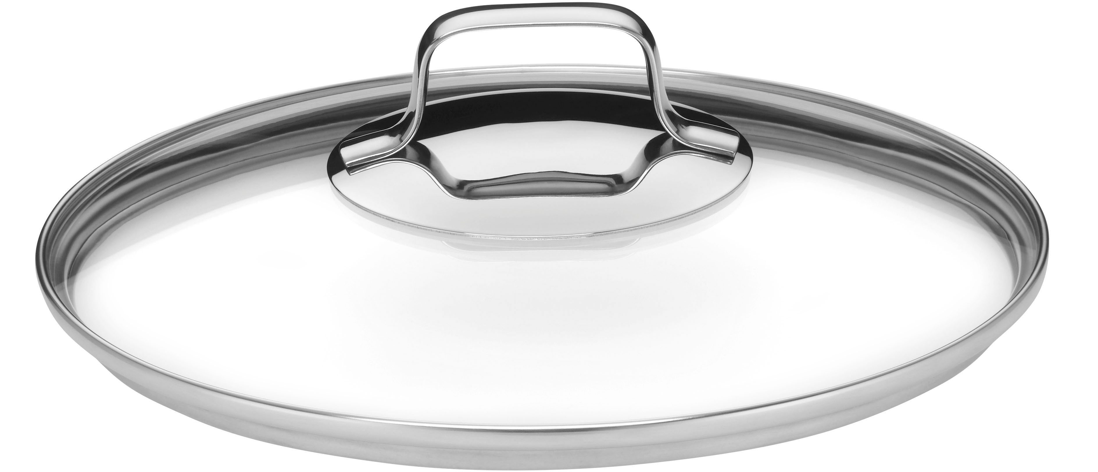 WMF Pannenset Belmonte, met glazen deksels vaatwasmachinebestendig, interne schaalverdeling, geschikt voor alle soorten fornuizen (set, 9-delig)