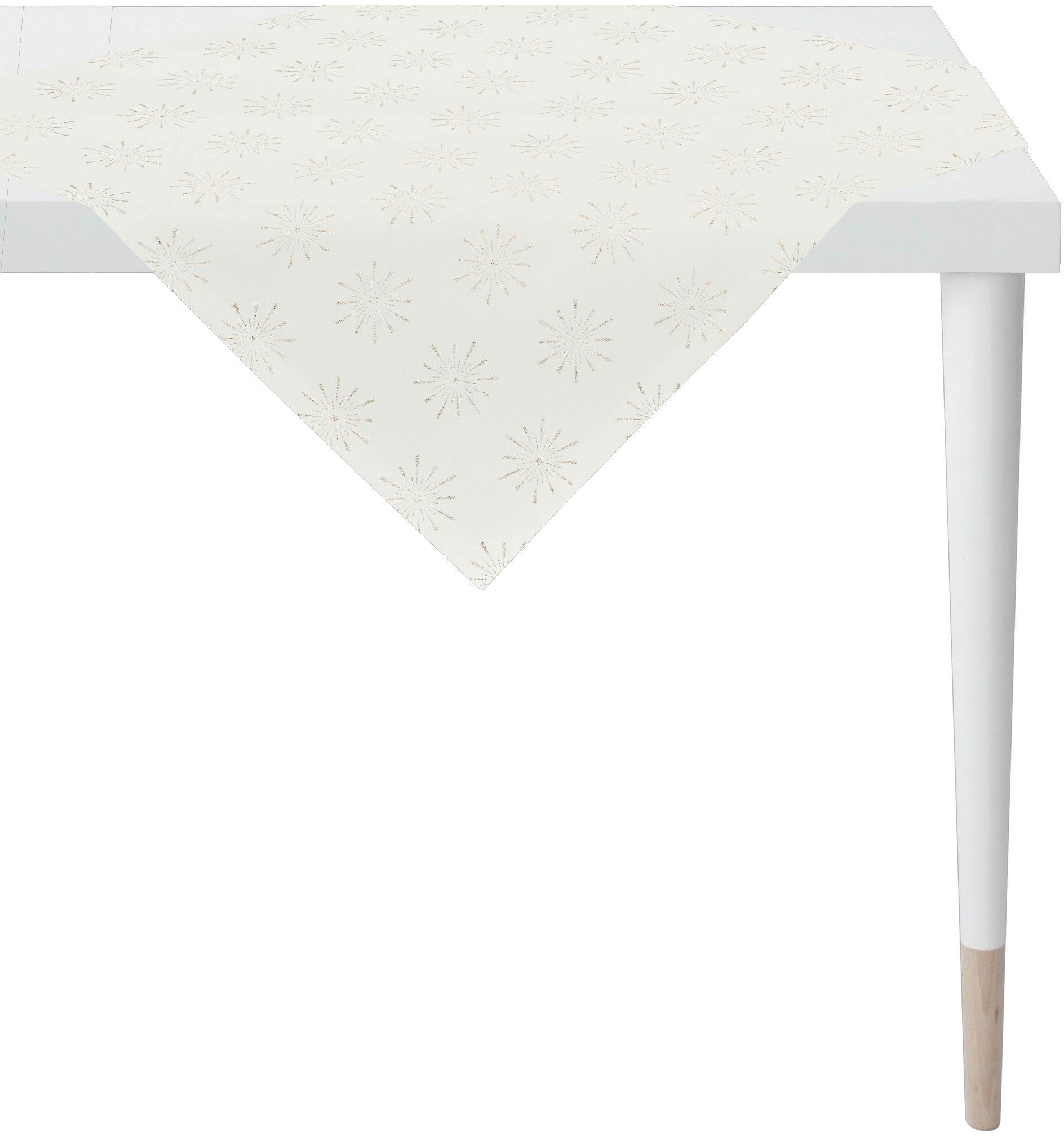APELT Topkleedje 6302 CHRISTMAS GLAM, kerstdecoratie, kerst (1 stuk) tafelkleden beige