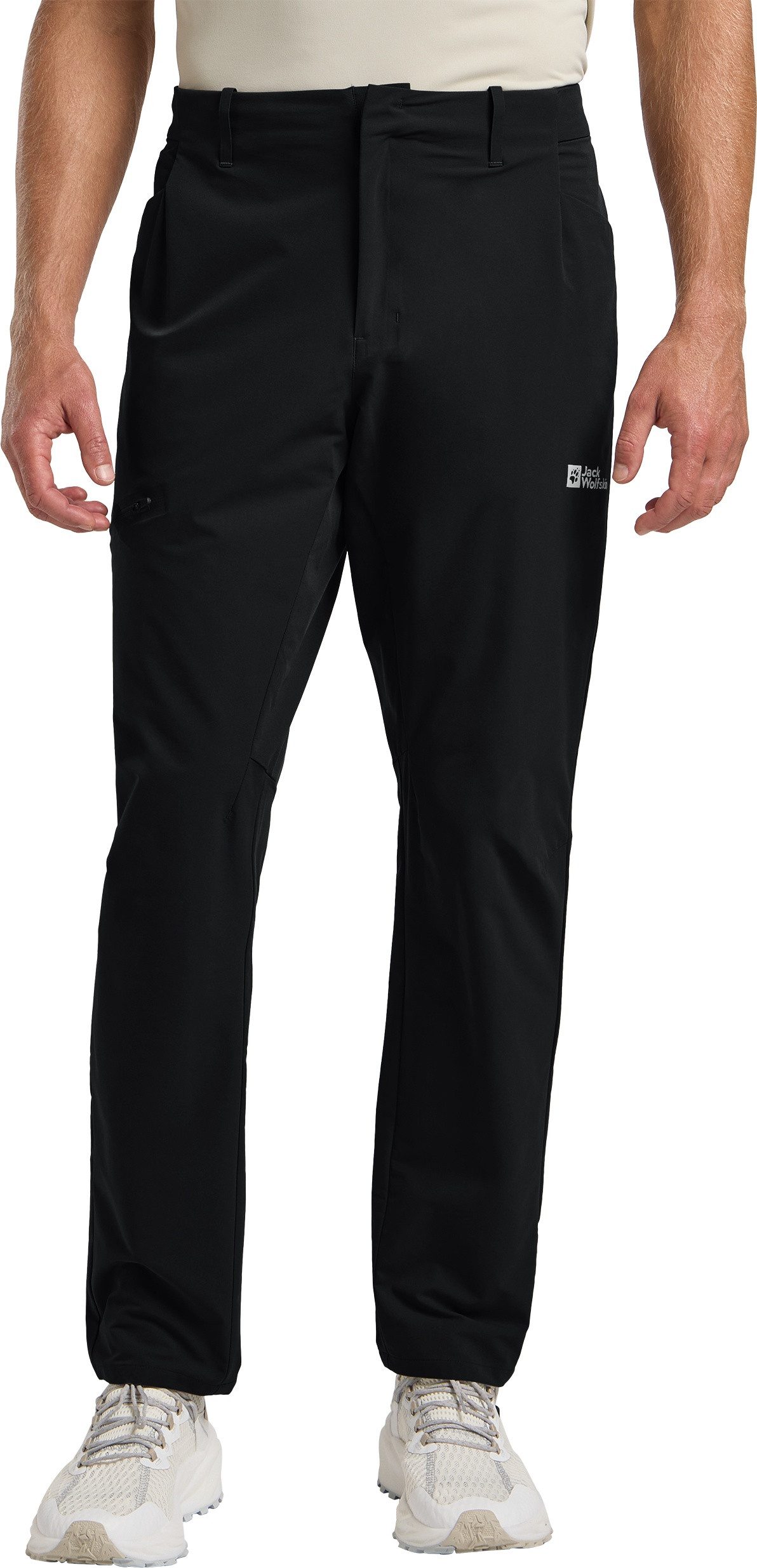 Jack Wolfskin Outdoorbroek PRELIGHT STRIDE PANTS M heren broeken maat 50 zwart