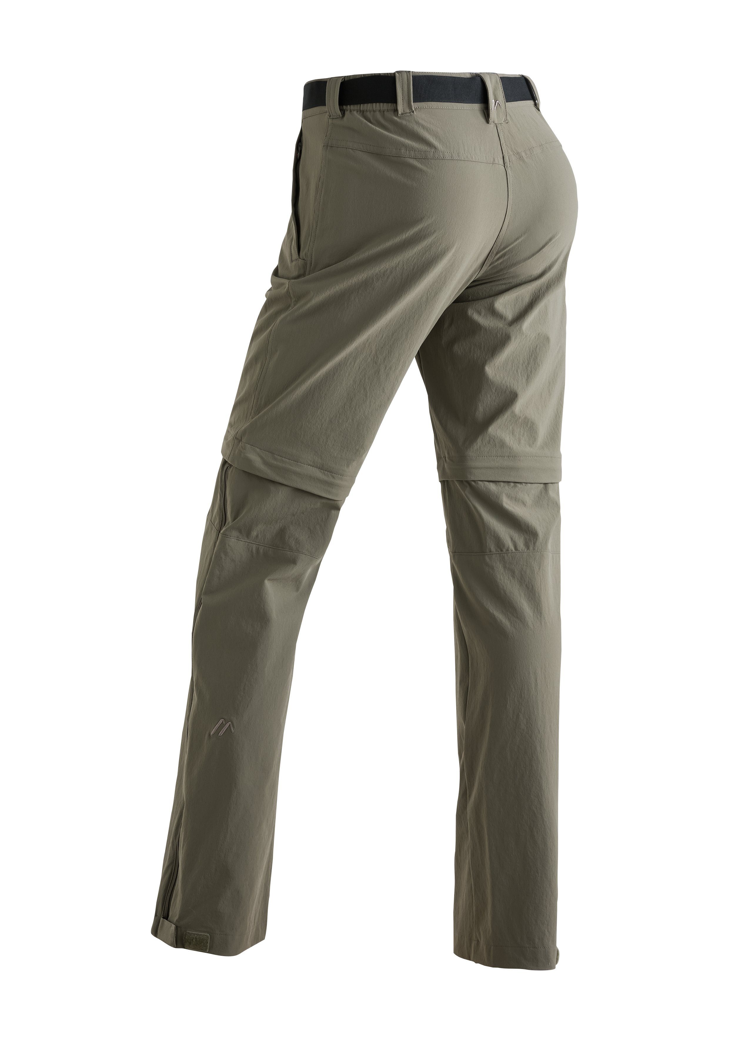 Maier Sports Functionele broek Nata Dames wandelbroek, afritsbare outdoorbroek, 3 zakken, regular fit