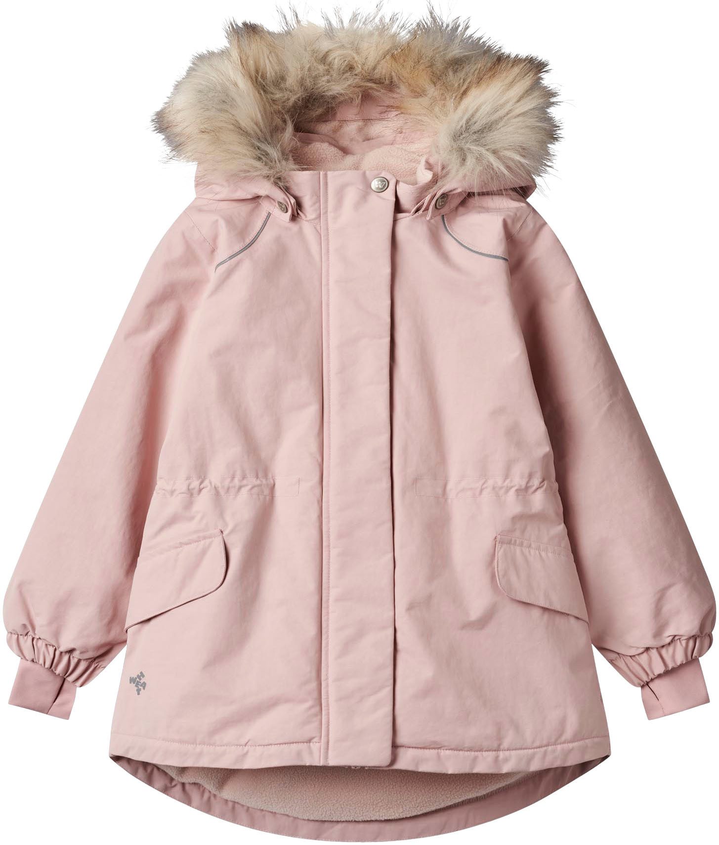 WHEAT Outdoorjack Jacket Mathilde Tech waterdicht, ademend en licht gewatteerd meisjes jacks maat 104 roze