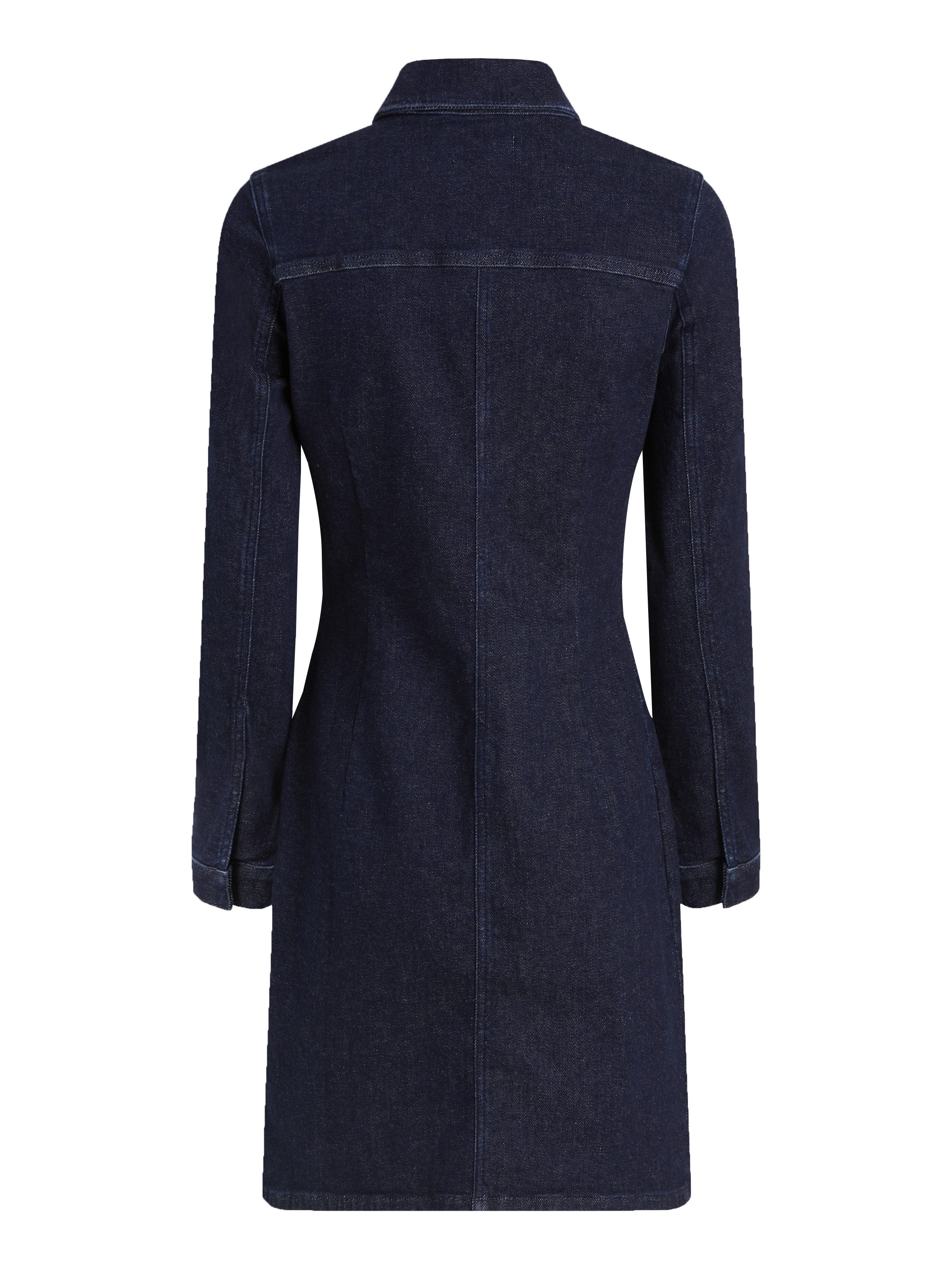 Calvin Klein Jeans jurk DARTED LEAN SHIRT DENIM DRESS