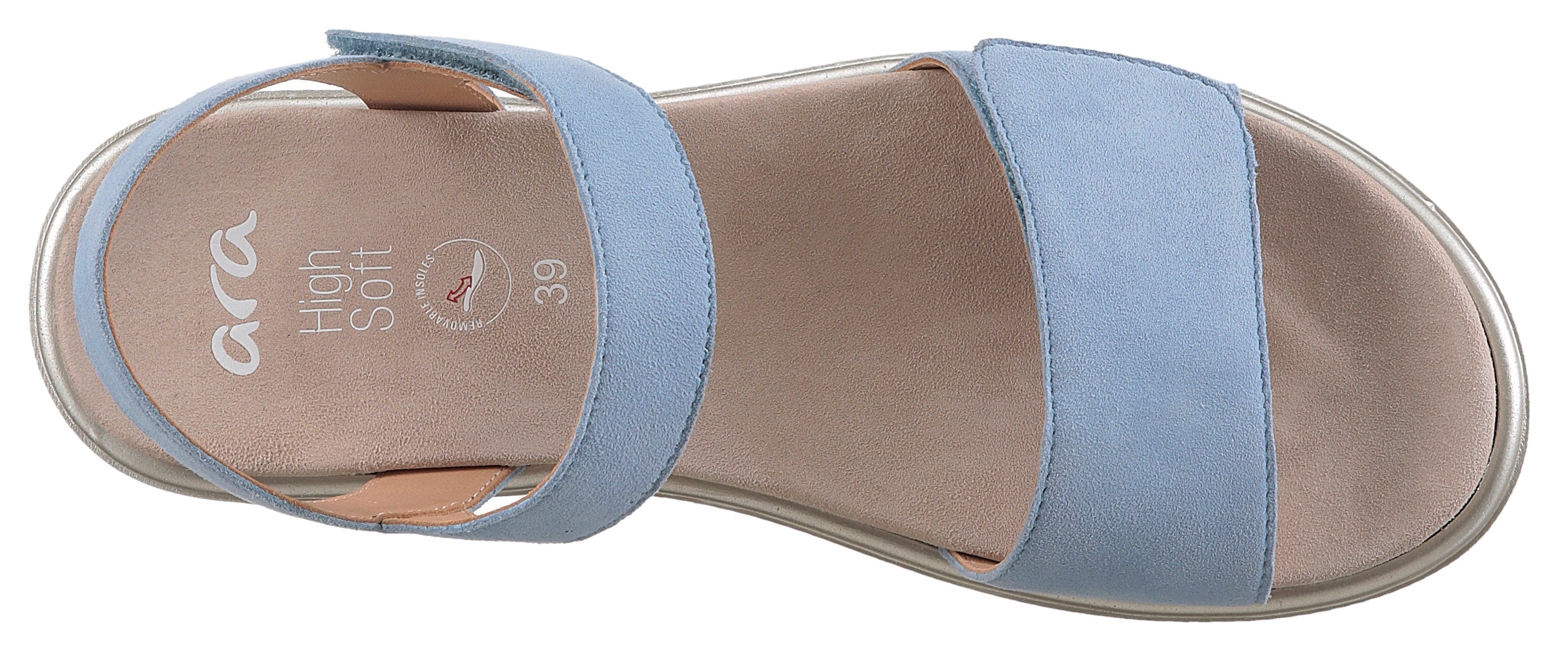 Ara Sleehaksandaaltjes Bilbao , sleehaksandaal, zomerschoen, comfortabele schoen in g-breedte