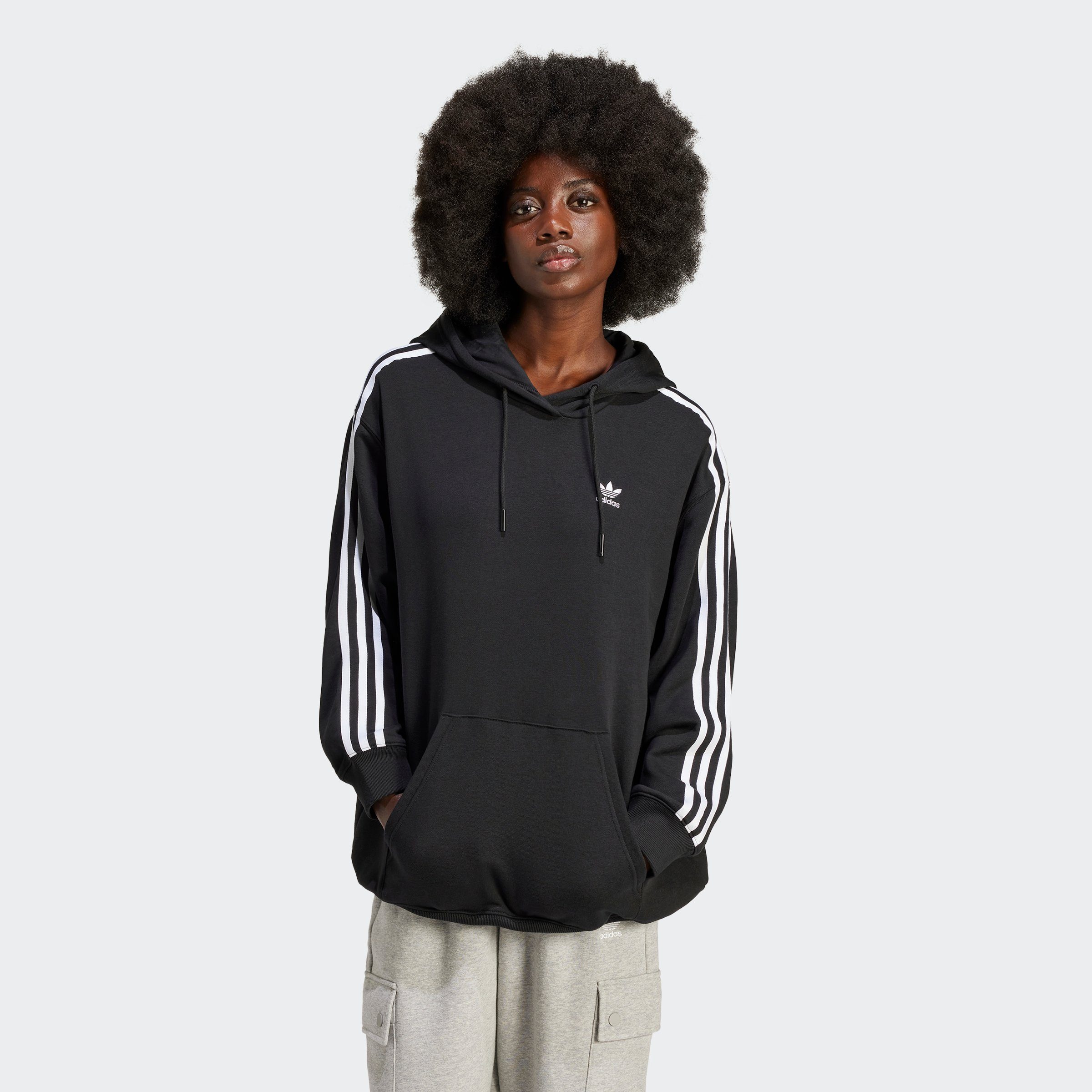 Adidas Originals Adicolor 3-Stripes Oversized Hoodie