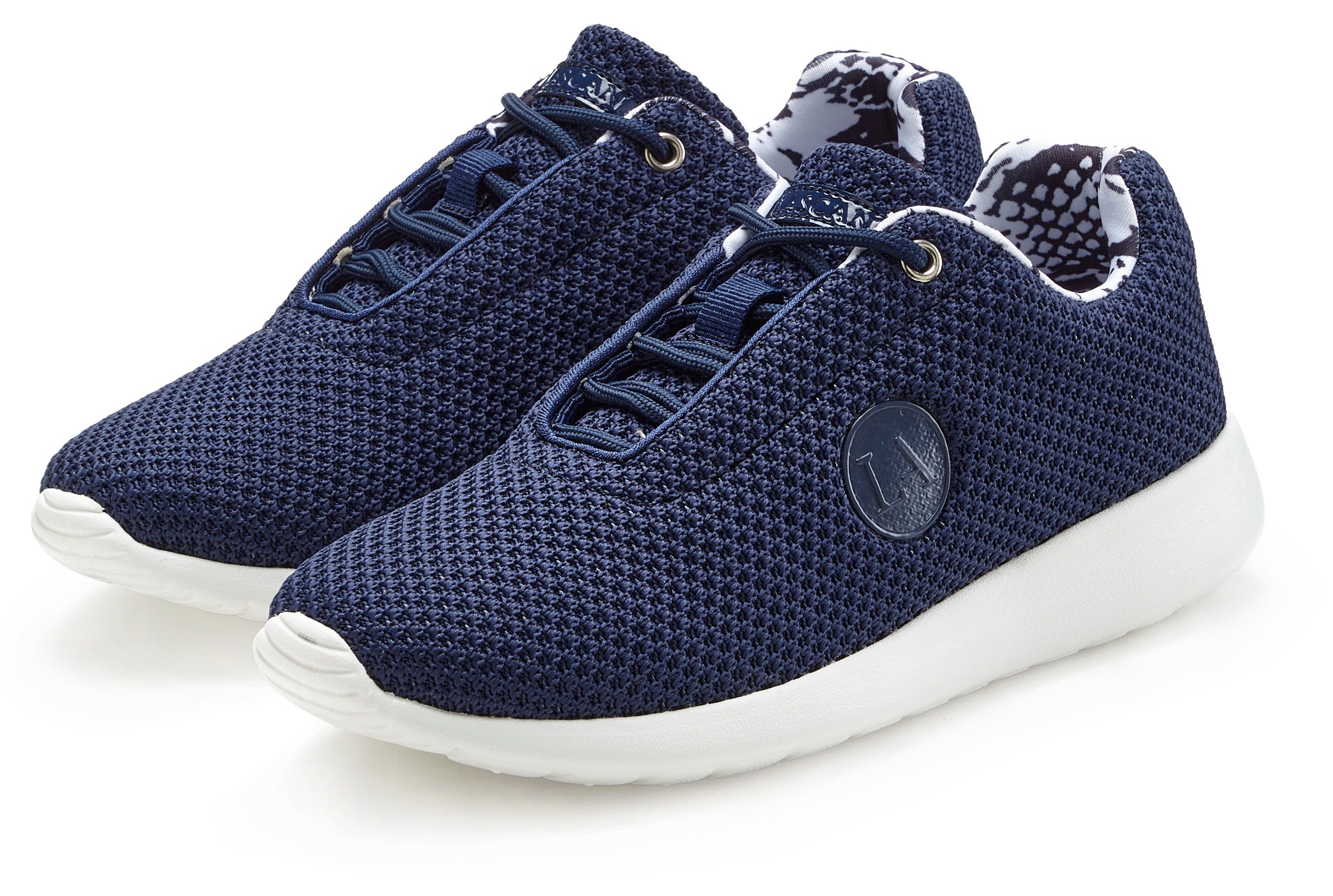 active by Lascana Sneakers met comfort-binnenzool, veterschoen, vrijetijdsschoen vegan