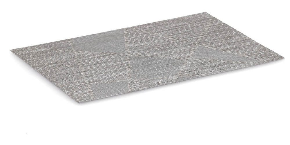 Zeller Present Set placemats stijlvol patroon, 6-delig, kunststof, 30 x 45 cm (set)