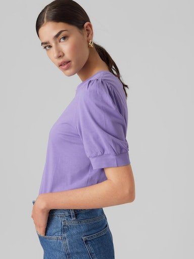 Vero Moda T-shirt VMKERRY 2/4 O-NECK TOP VMA JRS NOOS