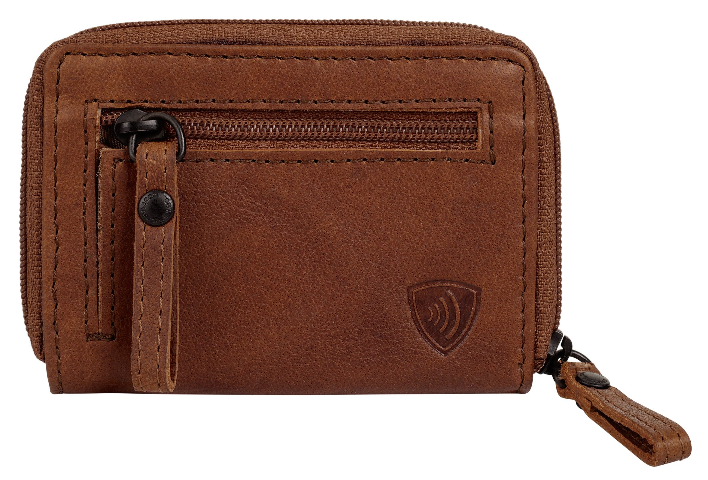 Spikes & Sparrow Portemonnee echt leder