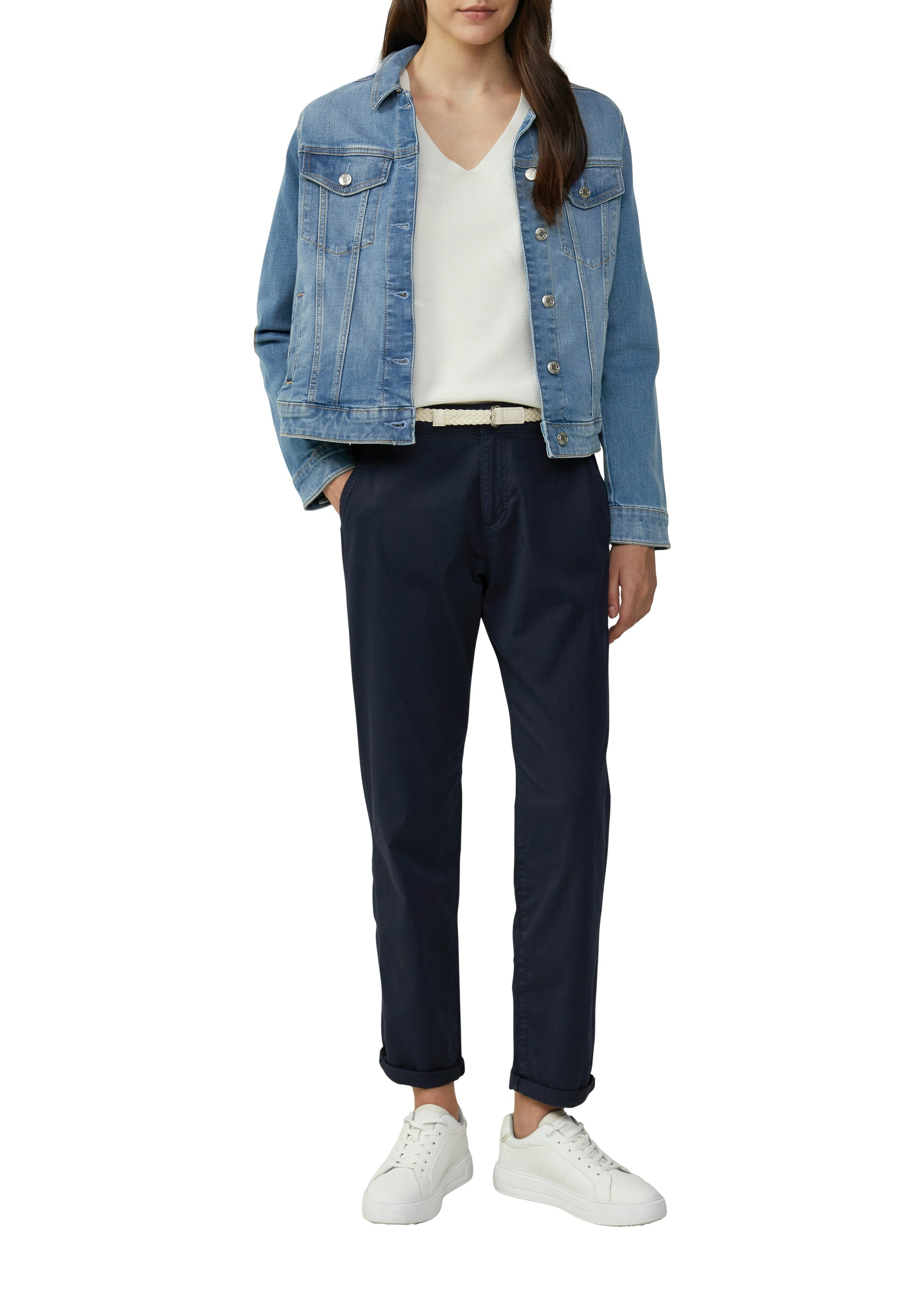 s.Oliver Chino met riem (set, 2-delig)