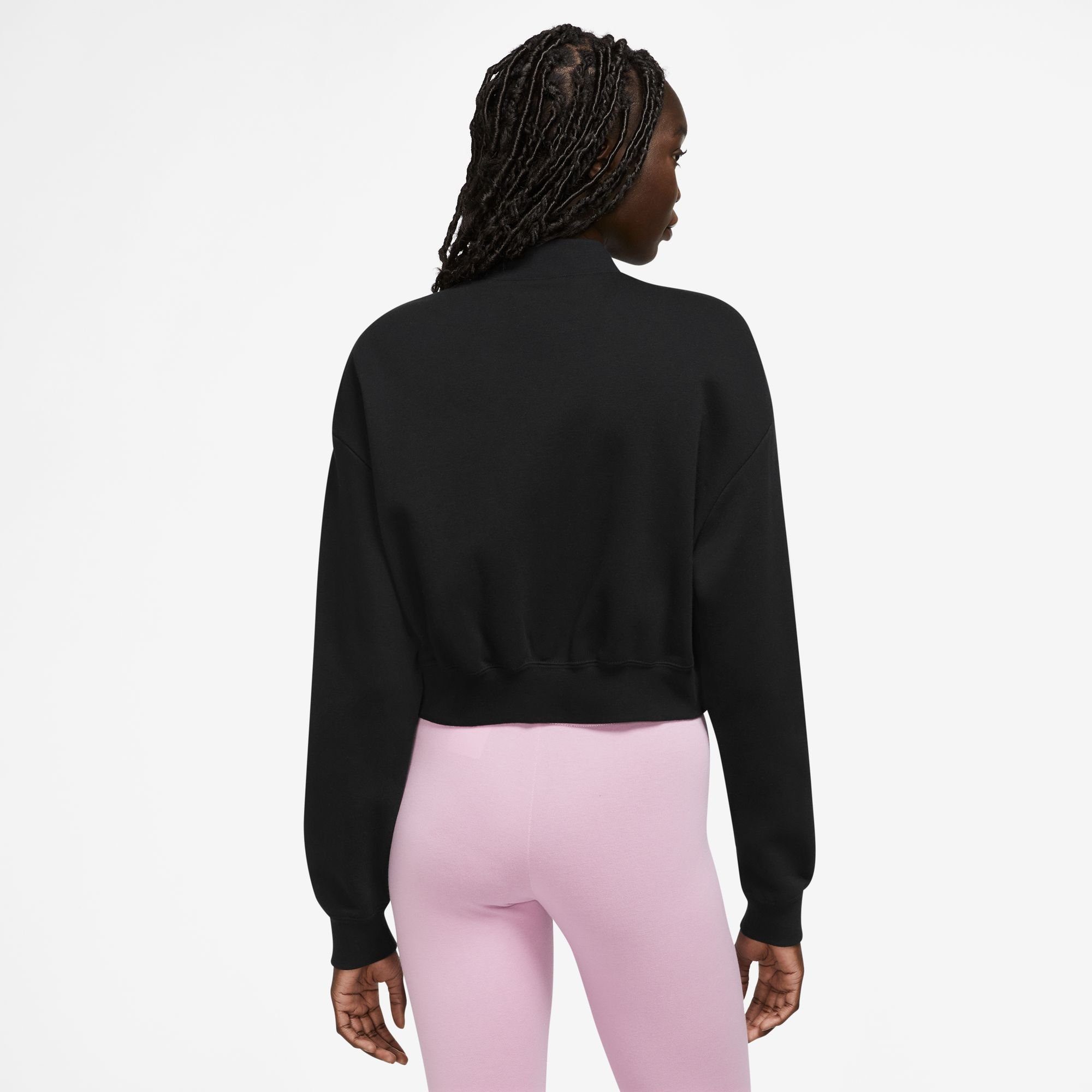 Nike Sportswear Sweatvest CLUB FLEECE WOMEN'S OVERSIZED CROPPED FULL-ZIP JACKET