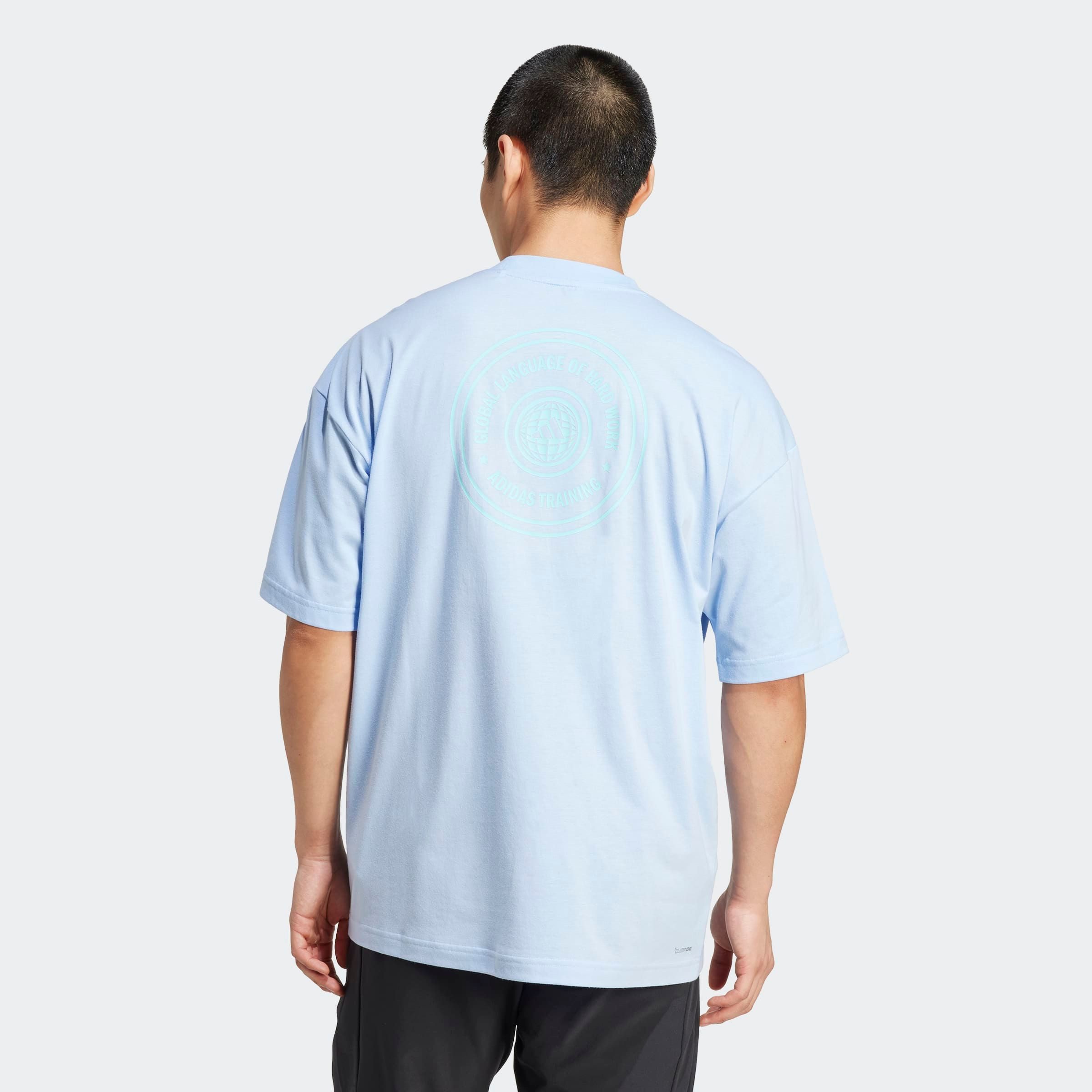adidas Performance T-shirt GFX TEE GLOB Q3