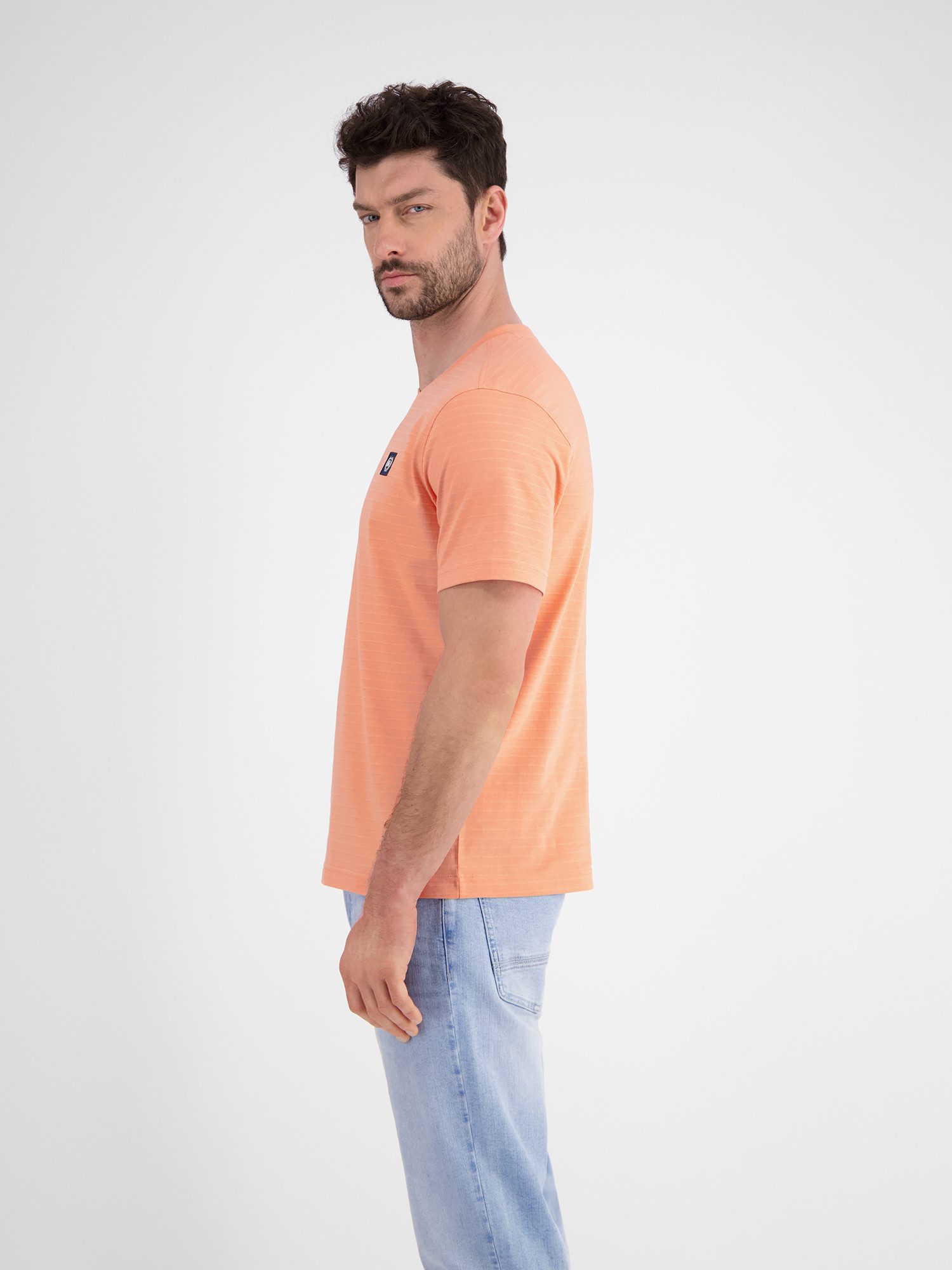 Lerros T-shirt LERROS heren T-shirt met V-hals