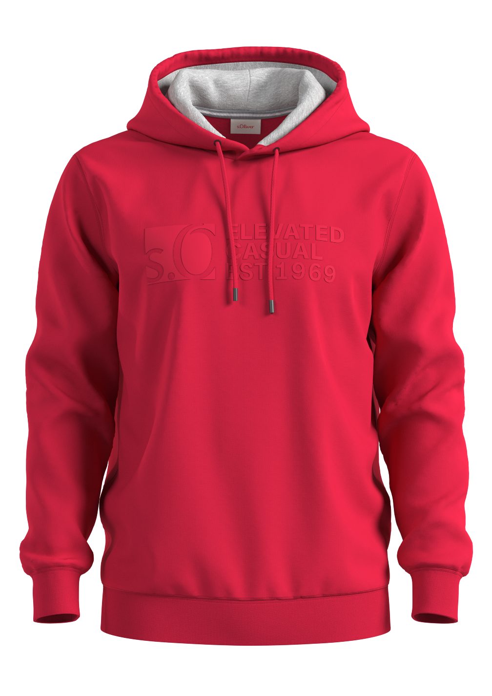 s.Oliver Hoodie met frontprint