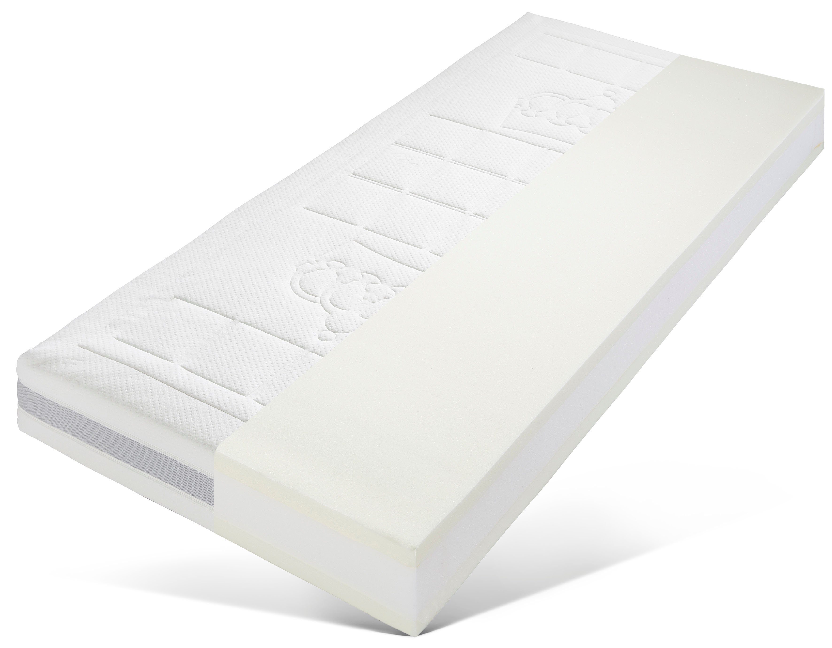 Malie Pocketveringsmatras Matras Koningin 7 zones pocketveringmatras 90x200cm & andere maten, matras h2, h3, h4, h5 hoogte 24 cm