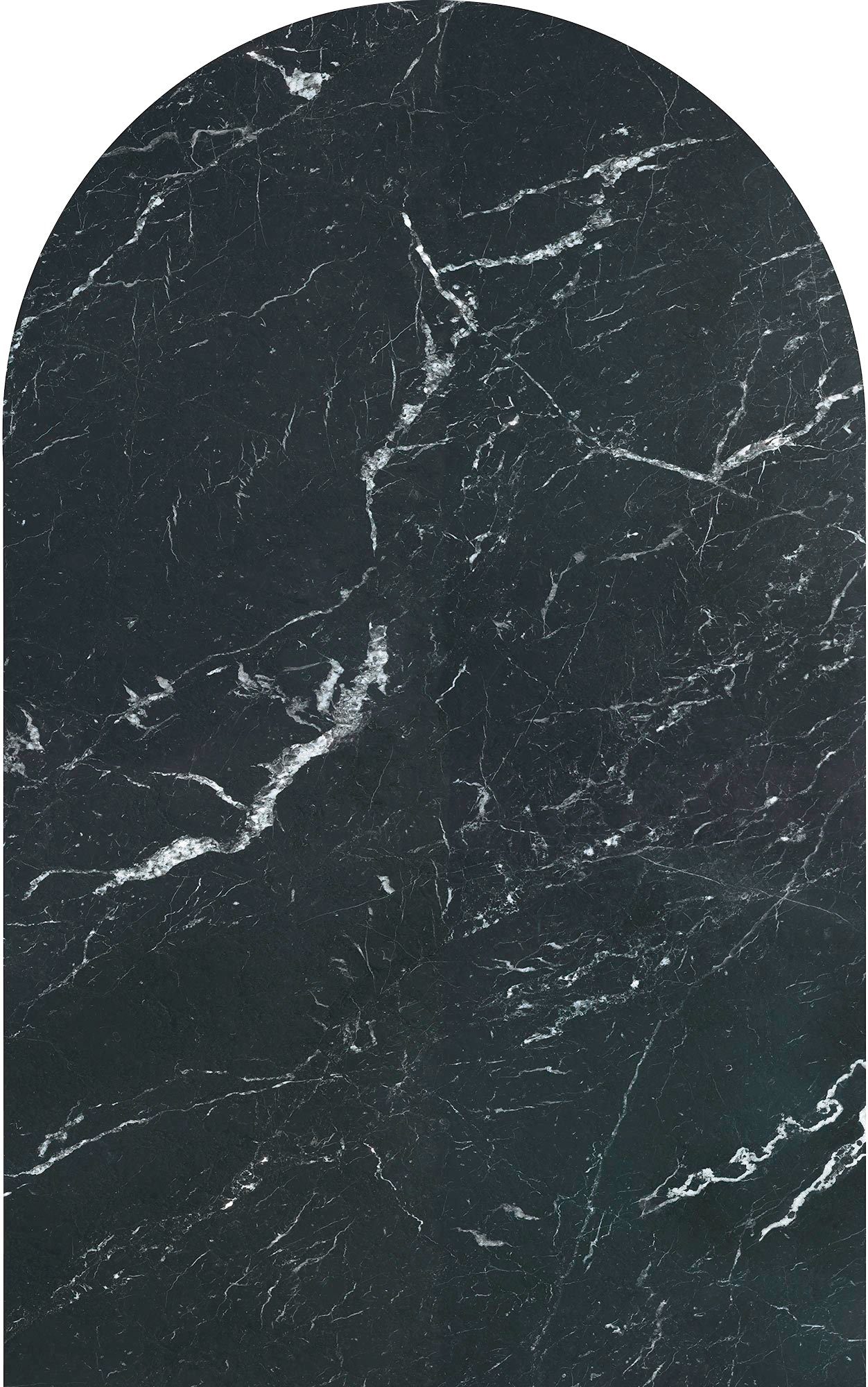 komar fotobehang archway 127 x 200 cm (breedte x hoogte) (1 stuk) zwart