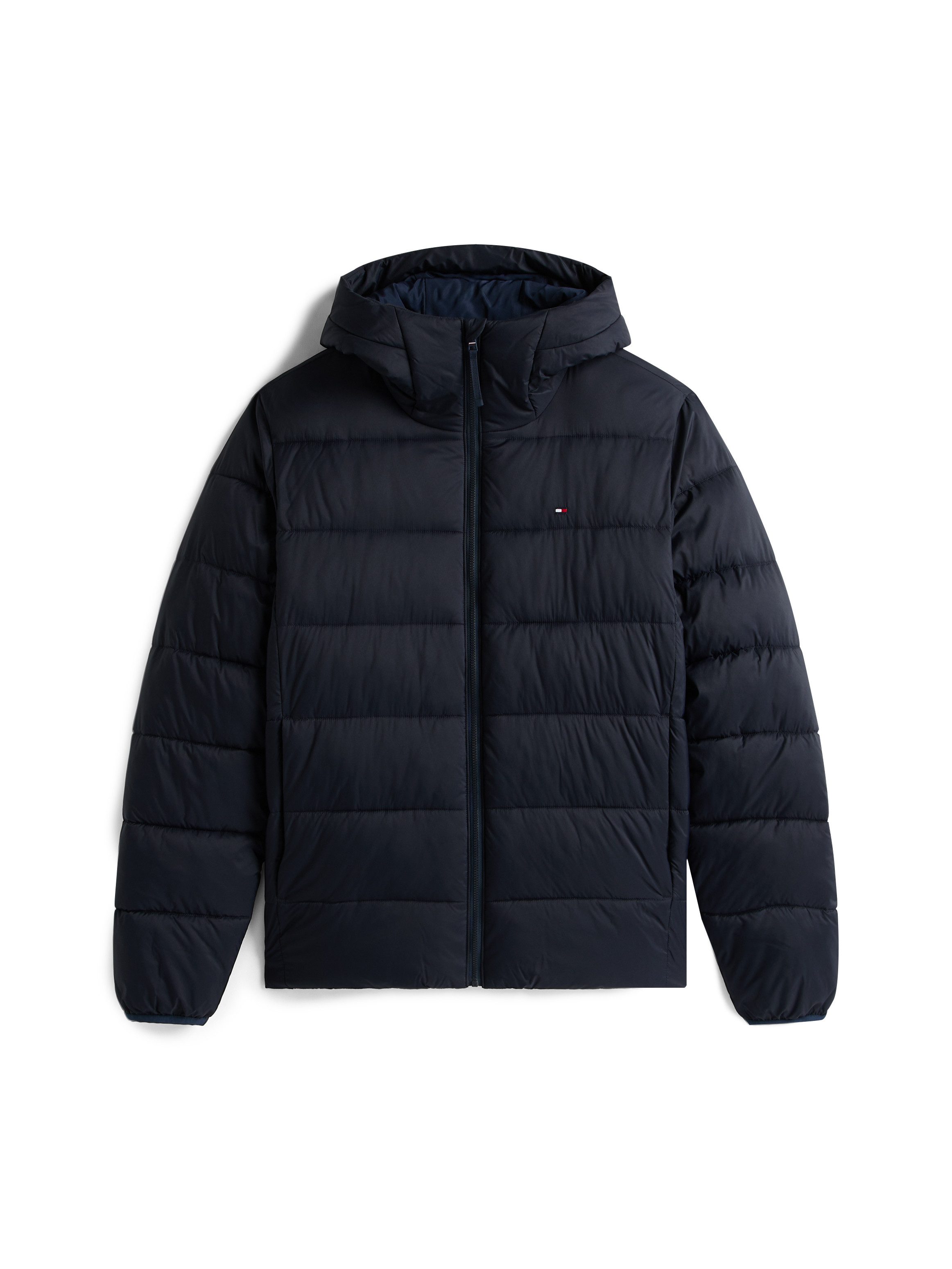 Tommy Hilfiger Gewatteerde jas MID WEIGHT HOODED JACKET