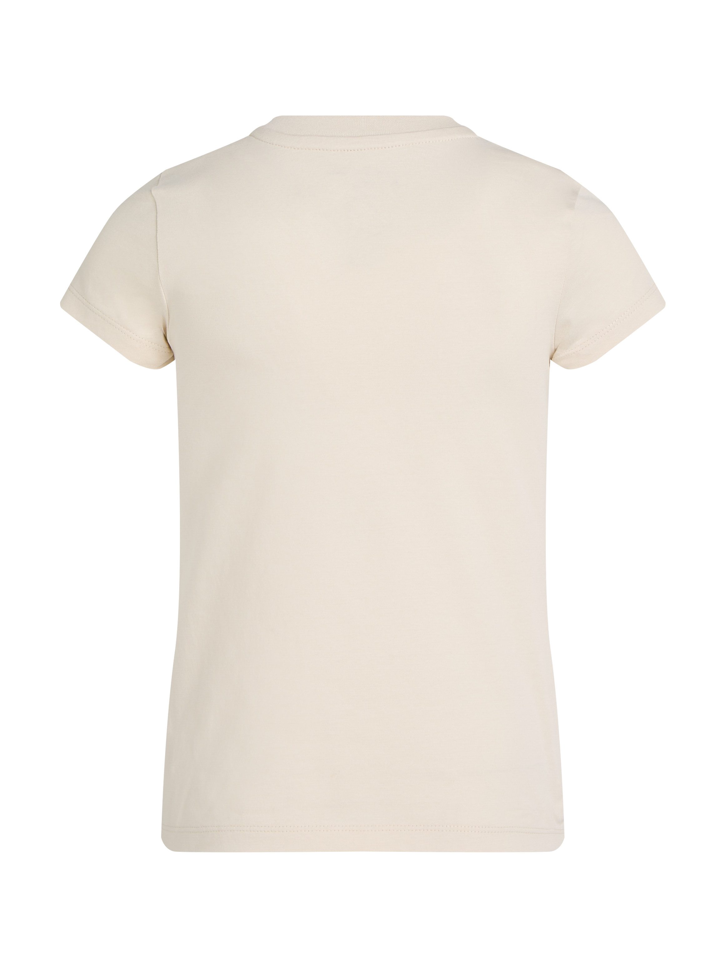 Calvin Klein Shirt met ronde hals HANDWRITING LOGO SS SLIM T-SHIRT voor kinderen tot 16 jaar met logo-opdruk
