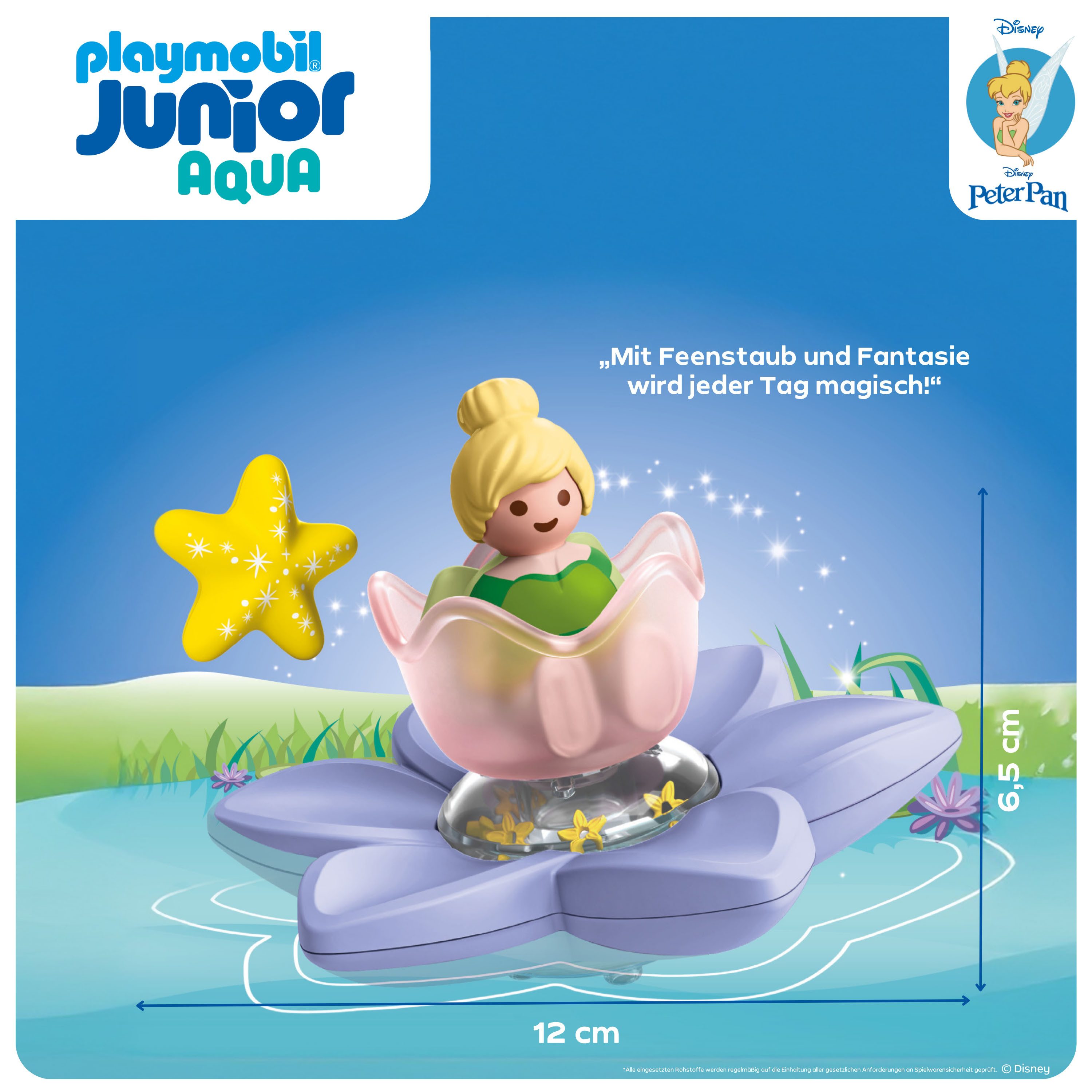 Playmobil® Constructie-speelset Tinkerbells magische Feen-Schwimmblume (71772), JUNIOR & Disney (4-delig)
