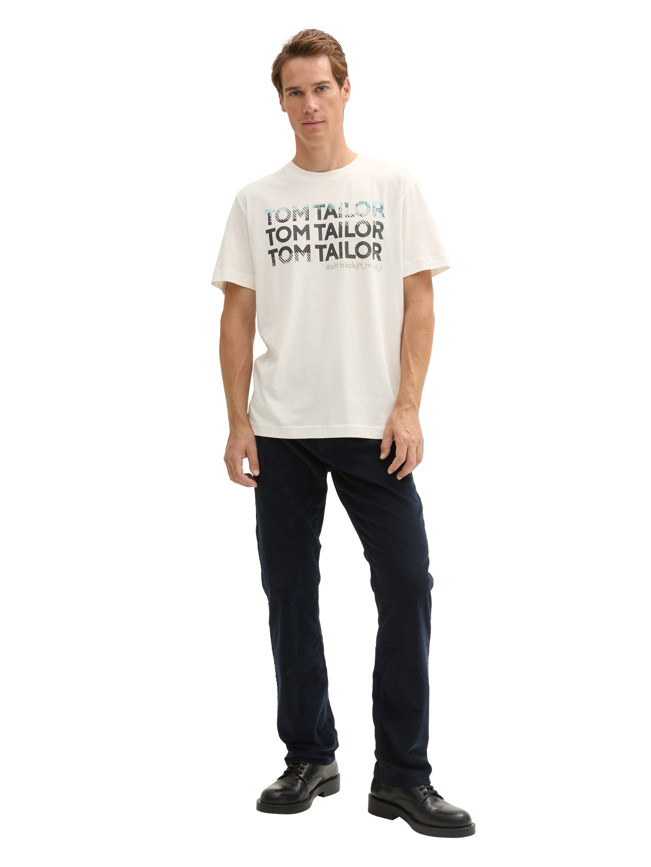 Tom Tailor Shirt met print met frontprint