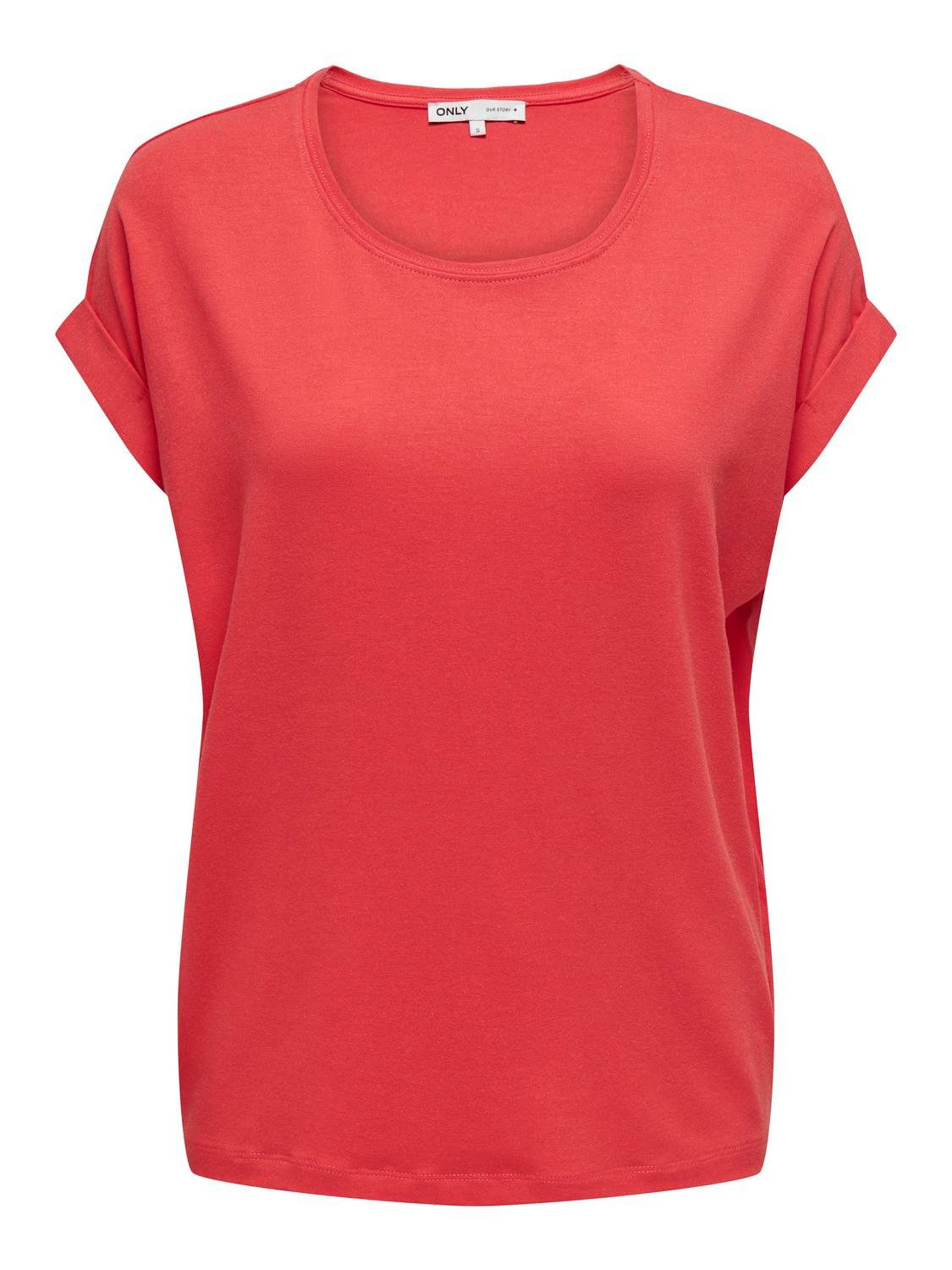 Only T-shirt ONLMOSTER S S O-NECK TOP NOOS JRS