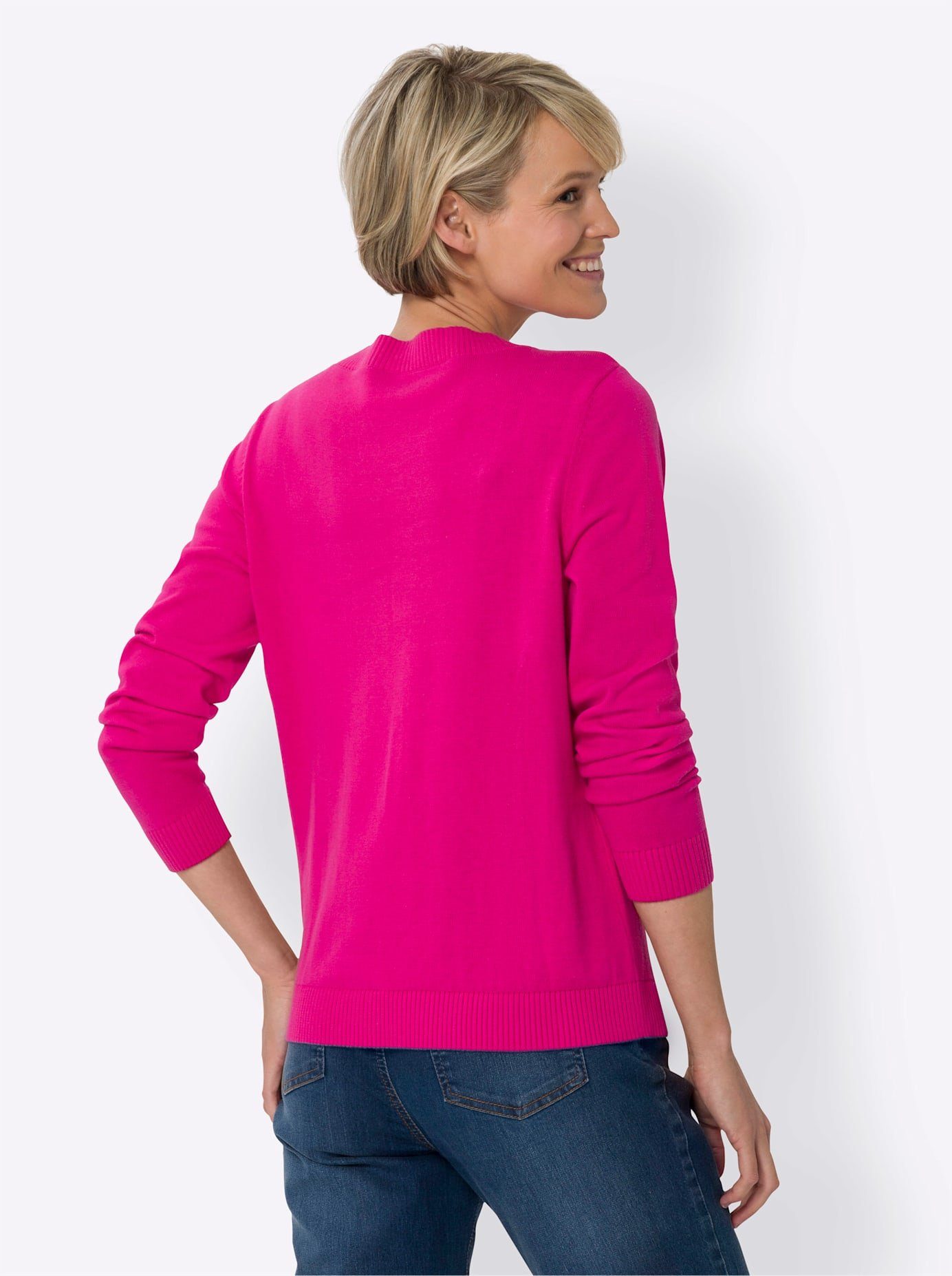 Classic Basics Gebreide Trui met lange mouwen