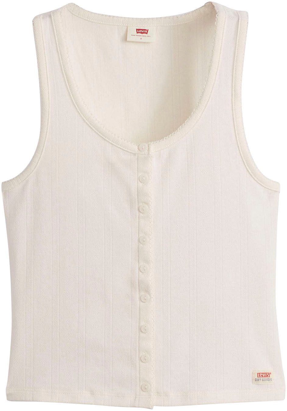 Levi's® Tanktop met knoopsluiting