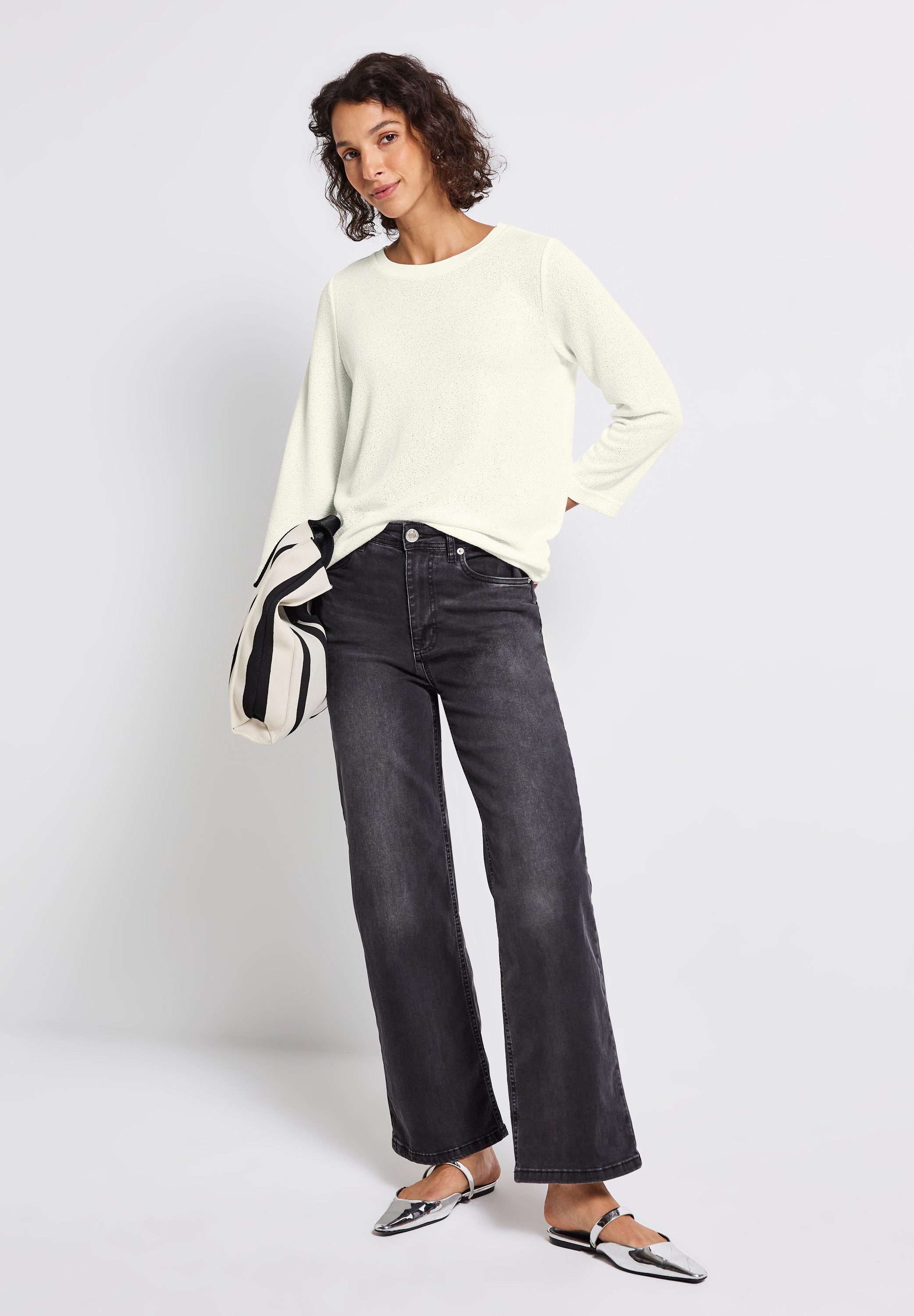 STREET ONE Shirt met 3/4 mouwen