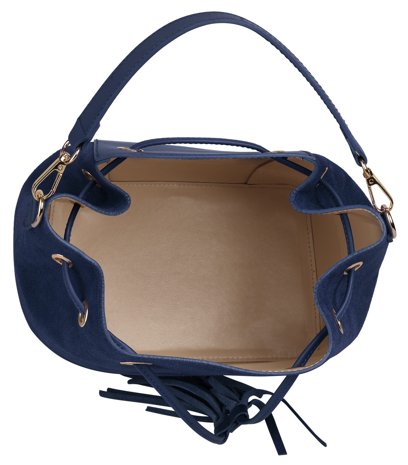 Samantha Look Schoudertas echt leer, made in italy