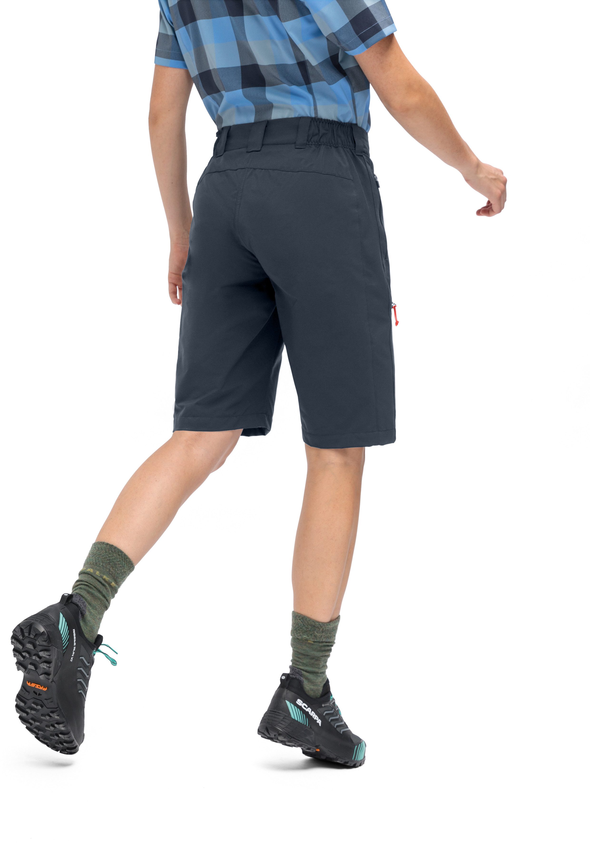 Maier Sports Outdoorbroek Lulaka bermuda loop Dames shorts, korte wandelbroek, outdoorbroek, 3 zakken, regular fit