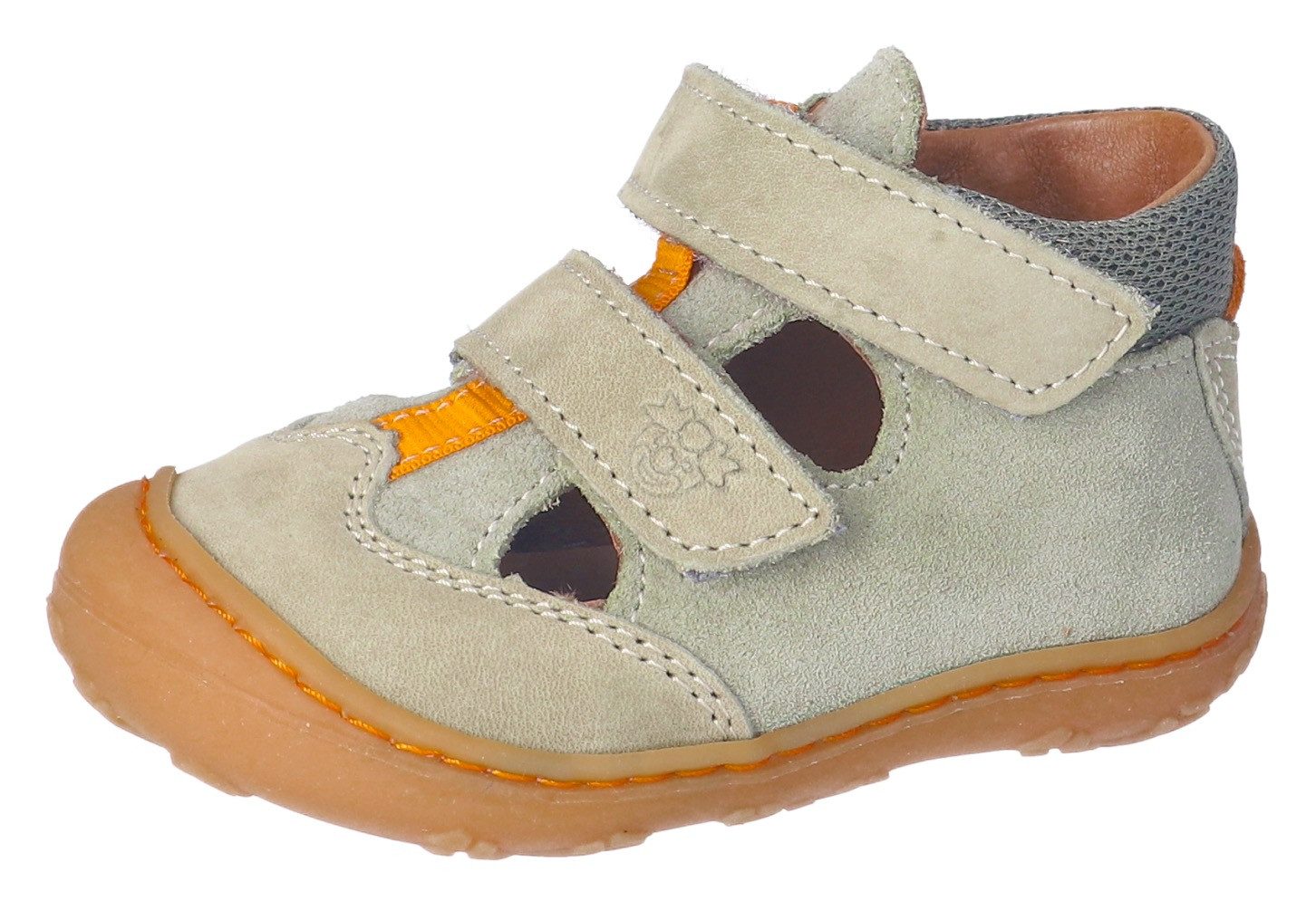 PEPINO by RICOSTA Babyschoentjes Ebi WMS: gemiddeld , klittenbandschoen, leren binnenzool, maat sjabloon te downloaden
