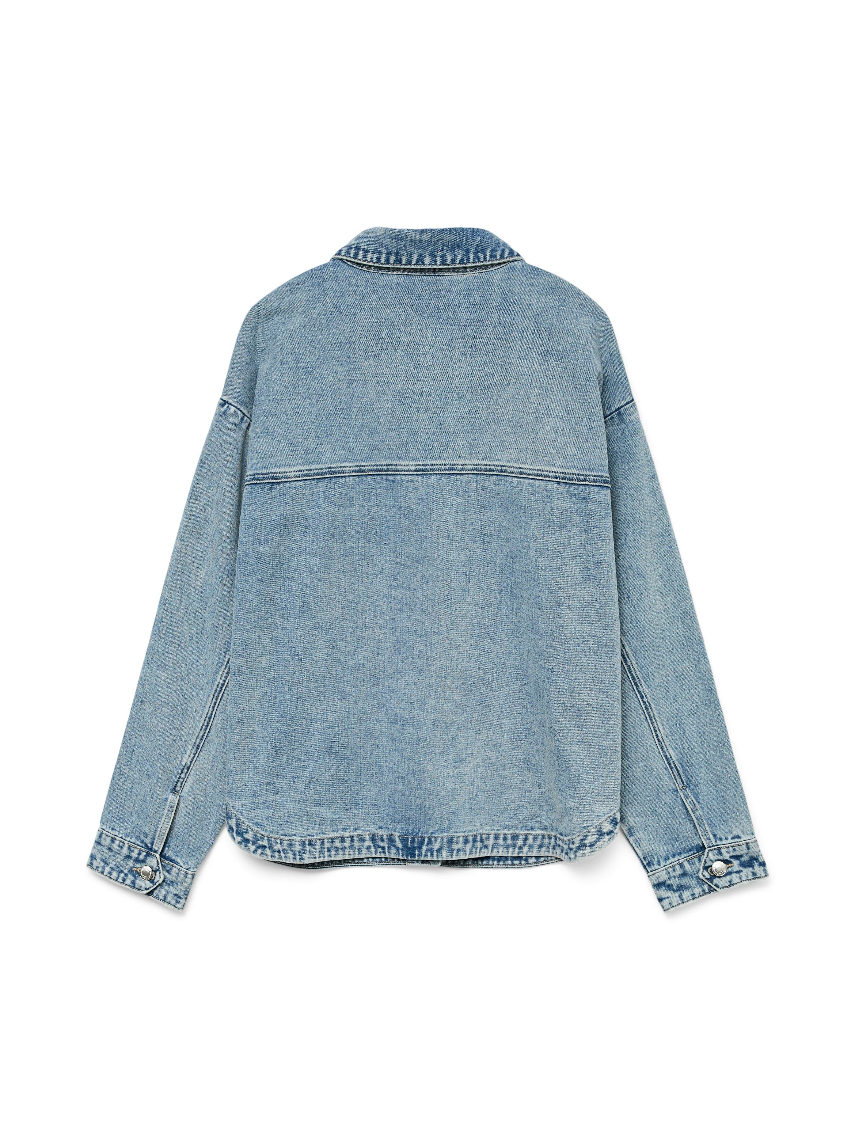 Vero Moda Jeansjack VMJAMIE LS DENIM SHACKET MIX NOOS