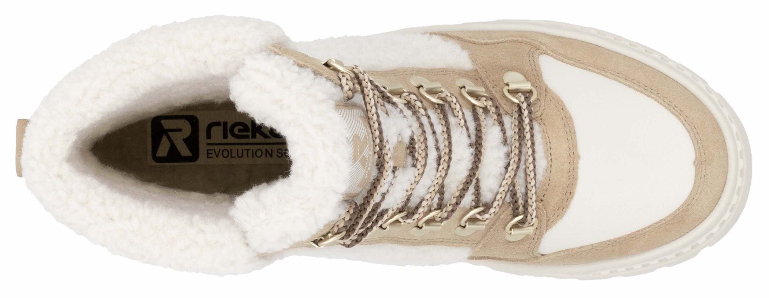 Rieker EVOLUTION Winterlaarzen , outdoorlaarzen, winterenkellaars met fiber grip-loopzool