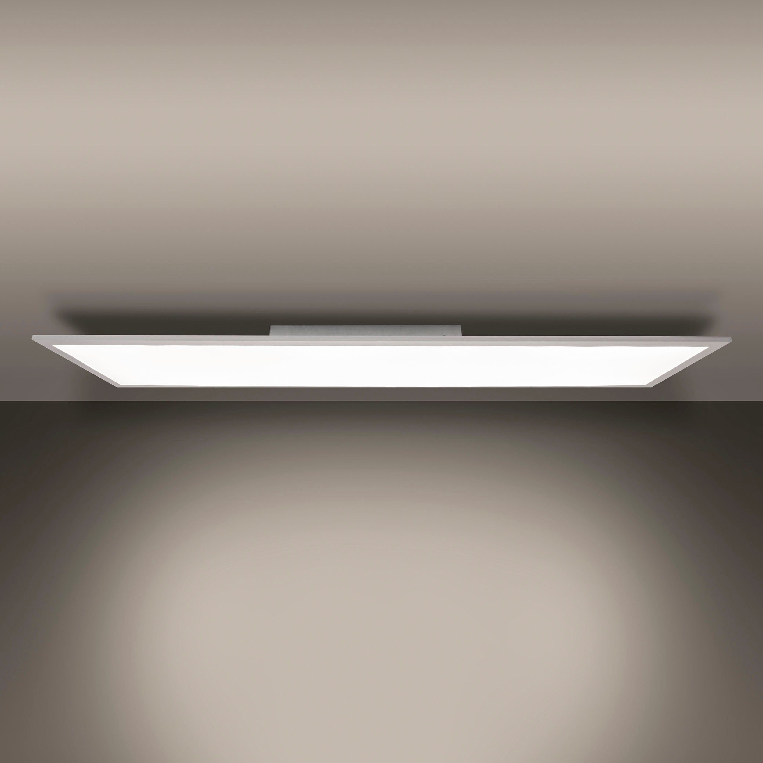 näve Ledscherm Nico Plafondlamp dimbaar, CCT, nachtlichtfunctie, lichtkleur verwisselbaar (1 stuk)