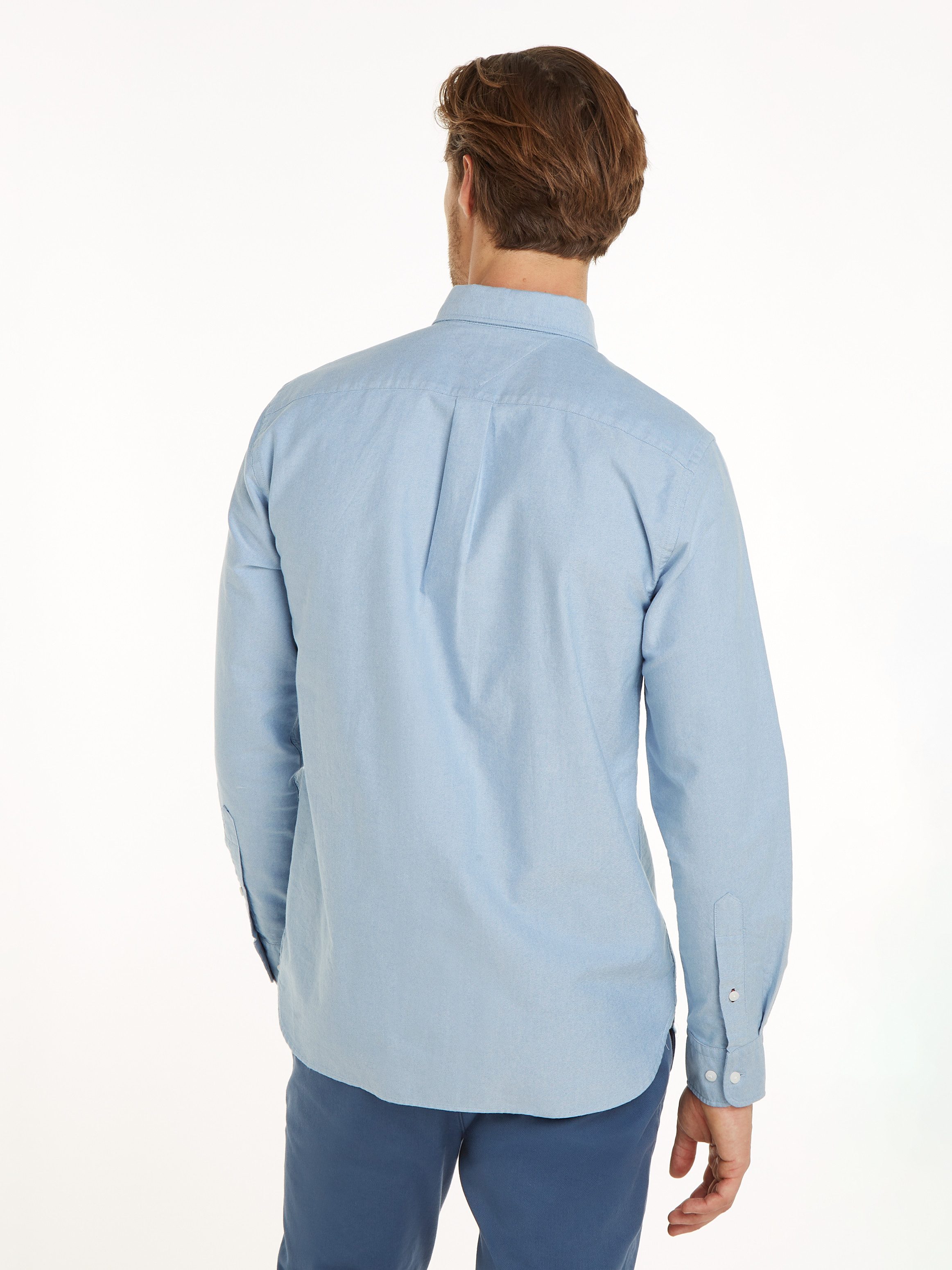 Tommy Hilfiger Overhemd met lange mouwen SOLID HERITAGE OXFORD RF SHIRT