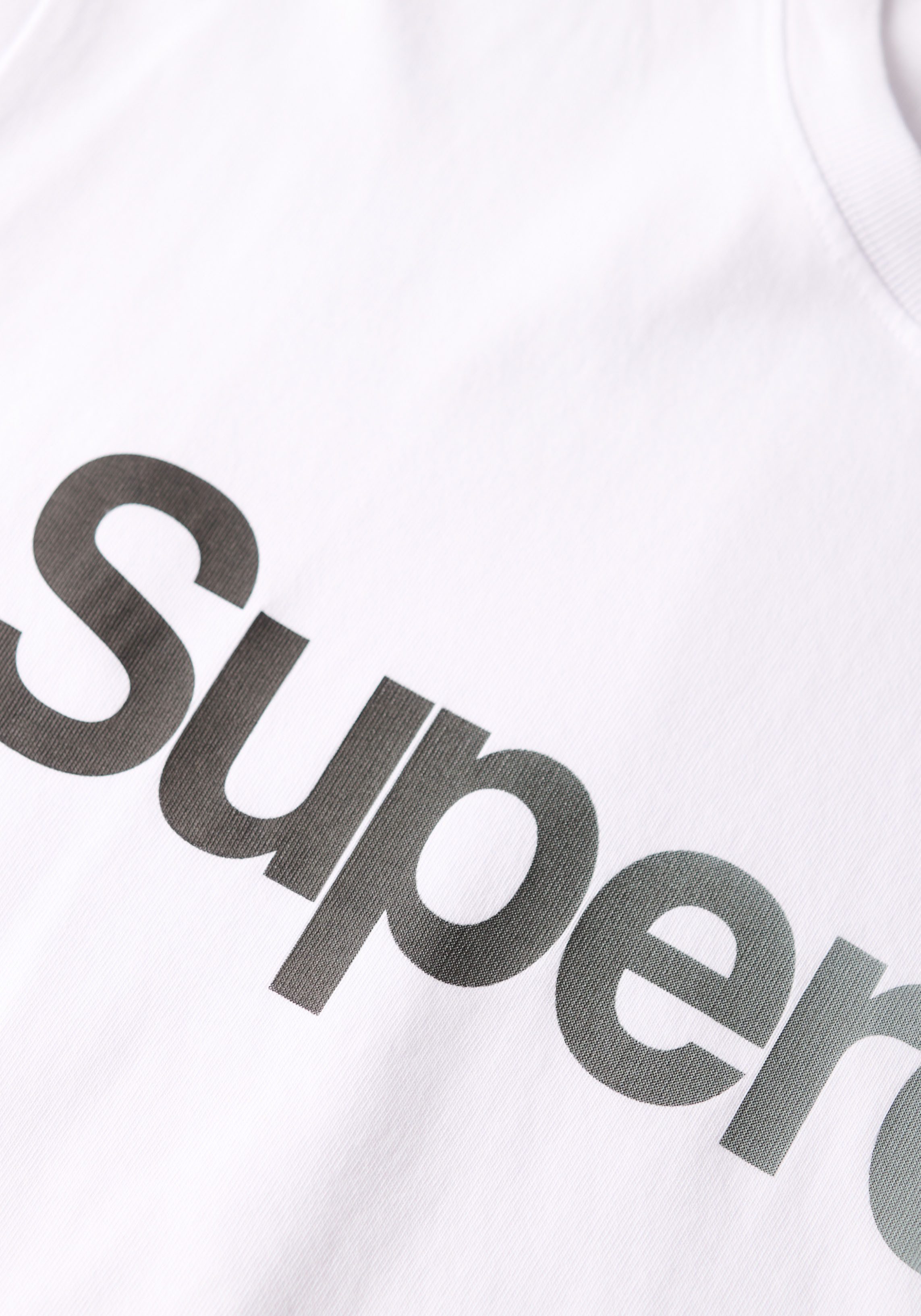 Superdry Shirt met ronde hals CORE LOGO FADE LOOSE TEE