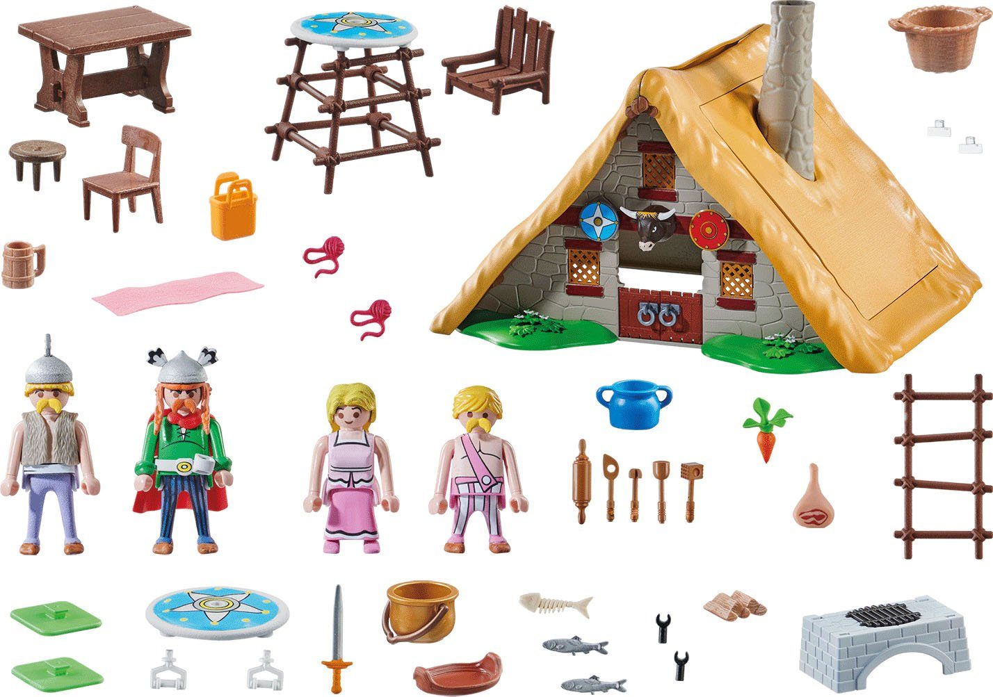 Playmobil® Constructie-speelset Hut van Heroïx (70932), Asterix (110-delig)