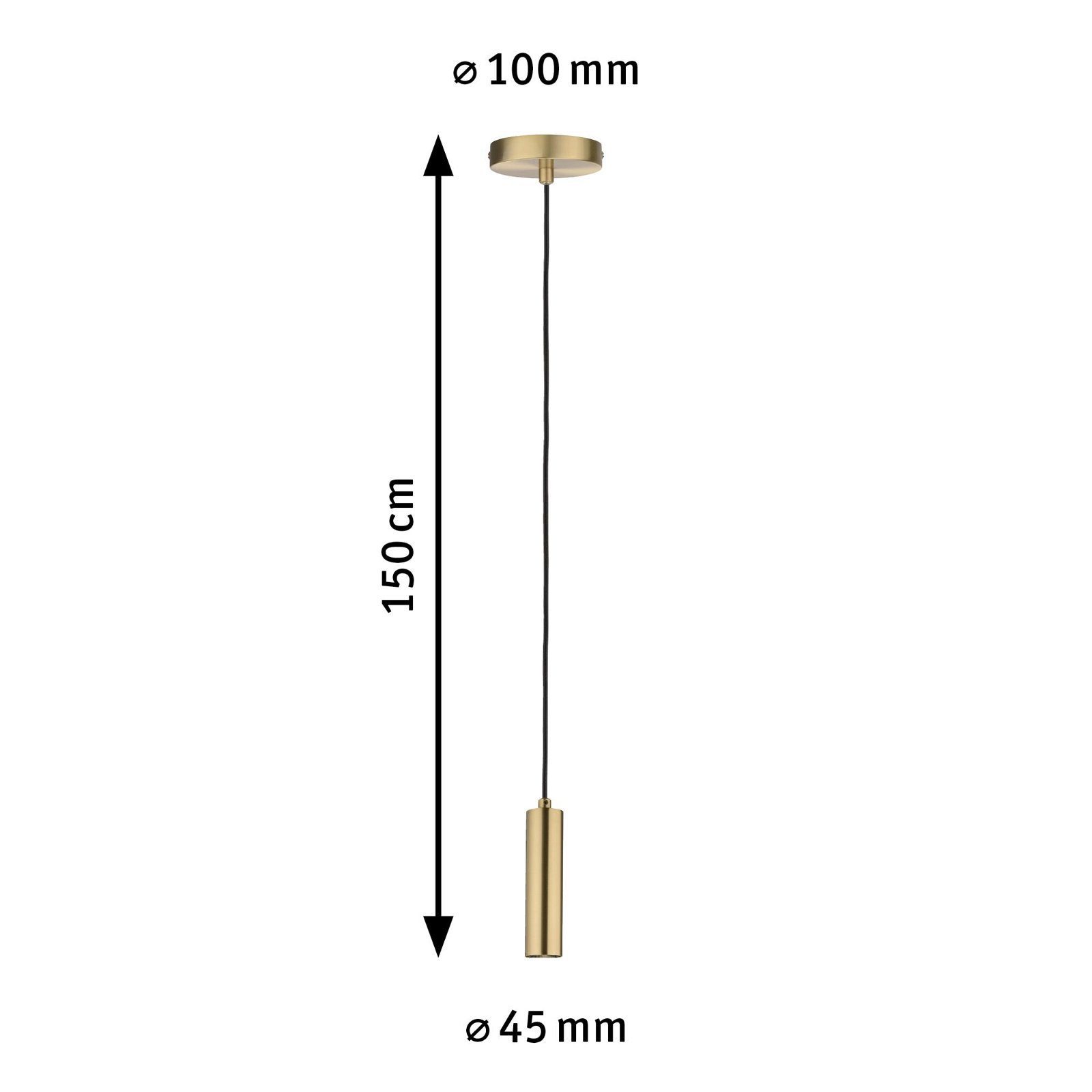 Paulmann Hanglamp Neordic Kine max. 1x60W 230V Metaal (1 stuk)