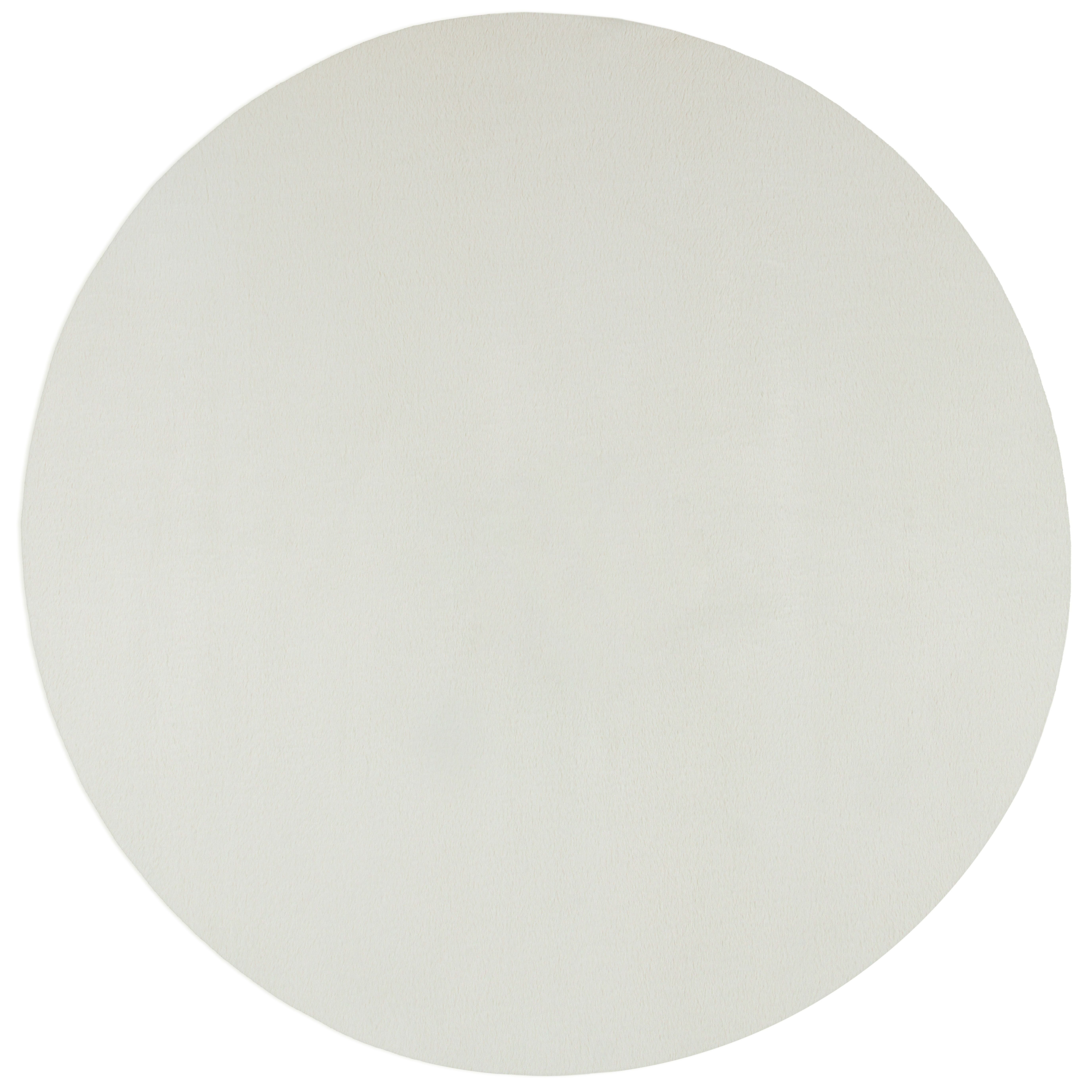 OTTO The carpet Vloerkleed Cosy Woonkamer tapijt bont-uitstraling wasbaar elegant moderne vloerkleden maat Ø 200 cm x 11 mm beige