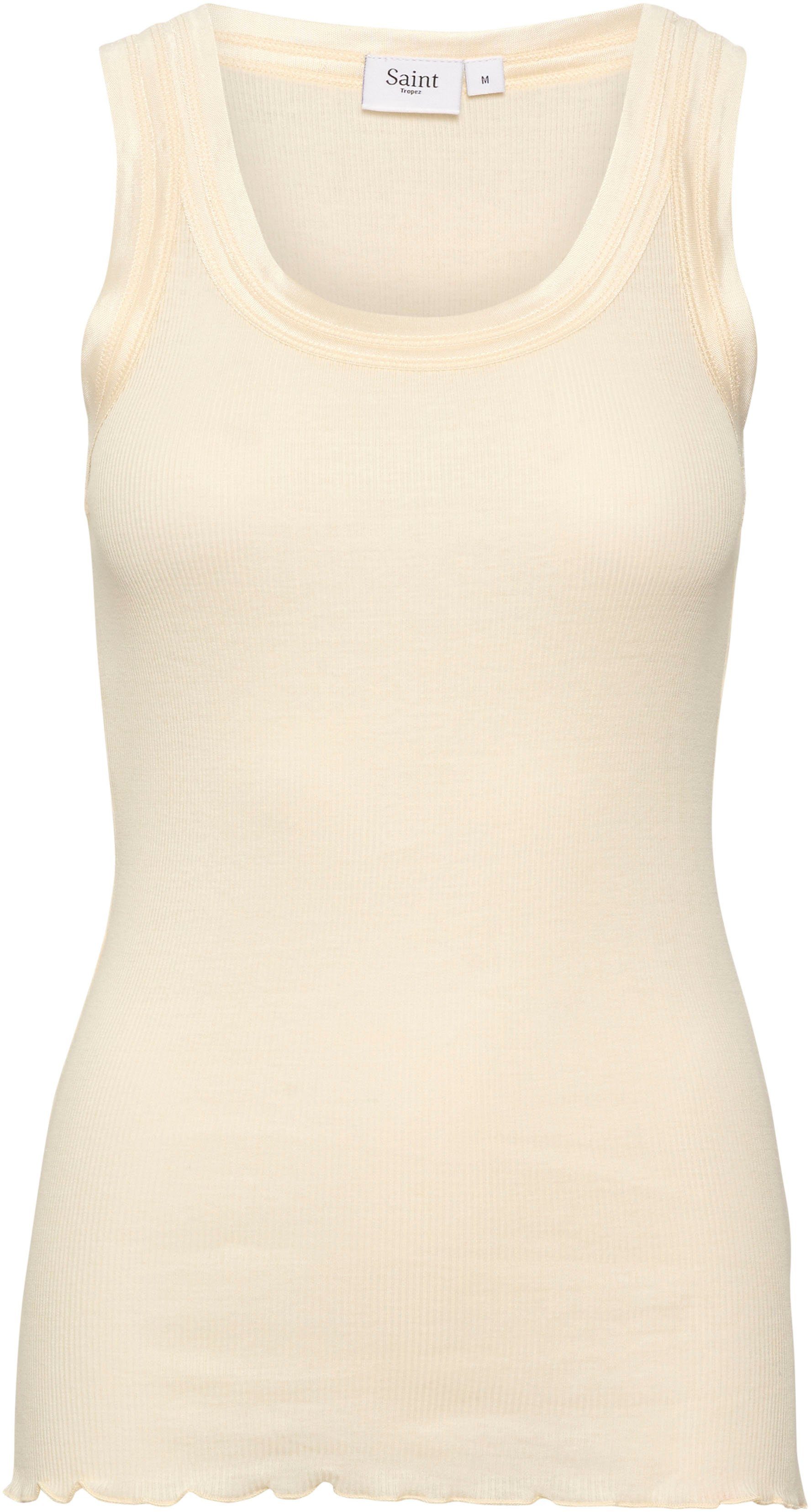 Saint Tropez Tanktop SZ-MAYA TANK TOP met zijde-aandeel