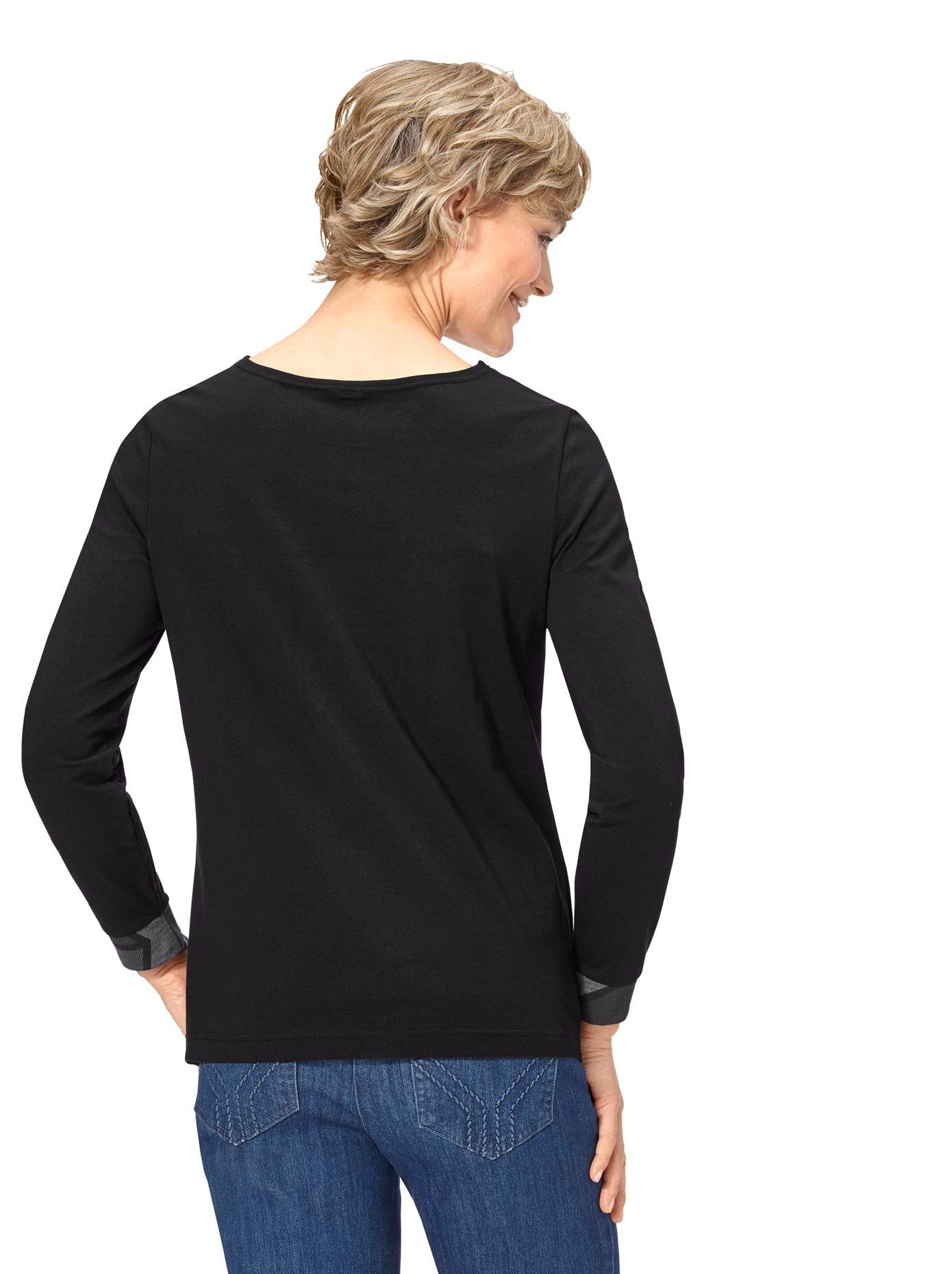 Classic Basics Shirt met ronde hals Shirt (1-delig)